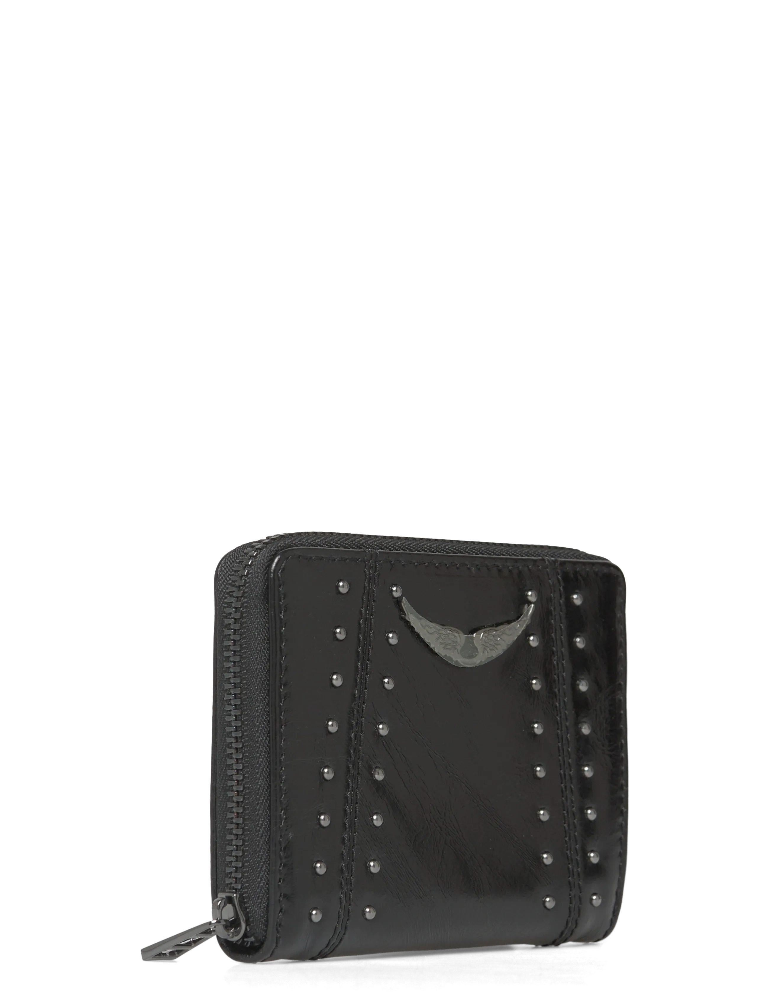 Zadig & Voltaire - MINI ZV VINTAGE PATENT STUDS - plånböcker - black - 2