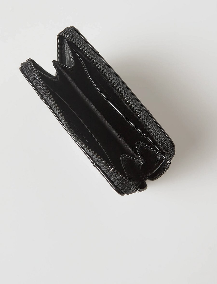 Zadig & Voltaire - MINI ZV VINTAGE PATENT STUDS - portemonnaies - black - 3