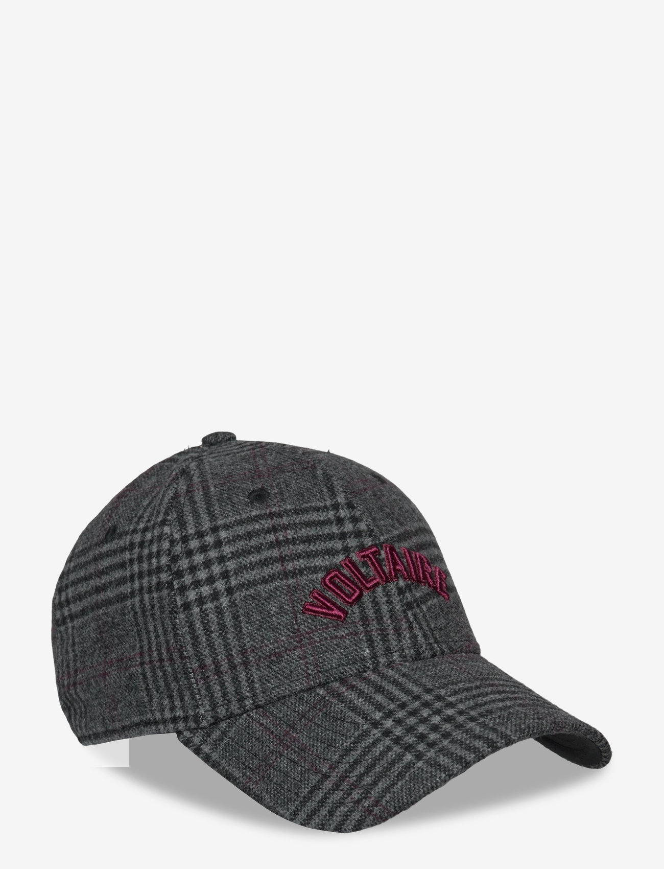 Zadig & Voltaire - NEW ERAxZV - TARTAN CAP - burgundy - 0
