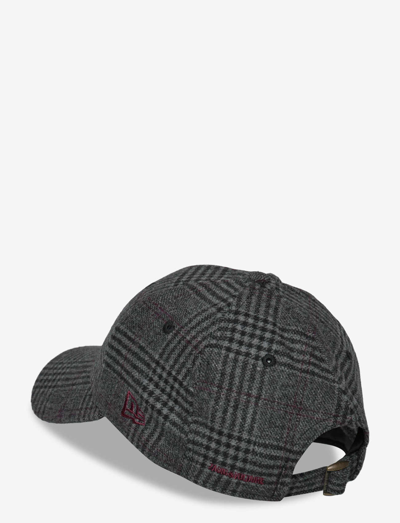 Zadig & Voltaire - NEW ERAxZV - TARTAN CAP - burgundy - 1