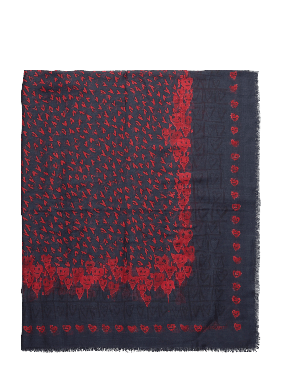 Zadig & Voltaire - KERRY HEARTS - alltags-style - marine - 1
