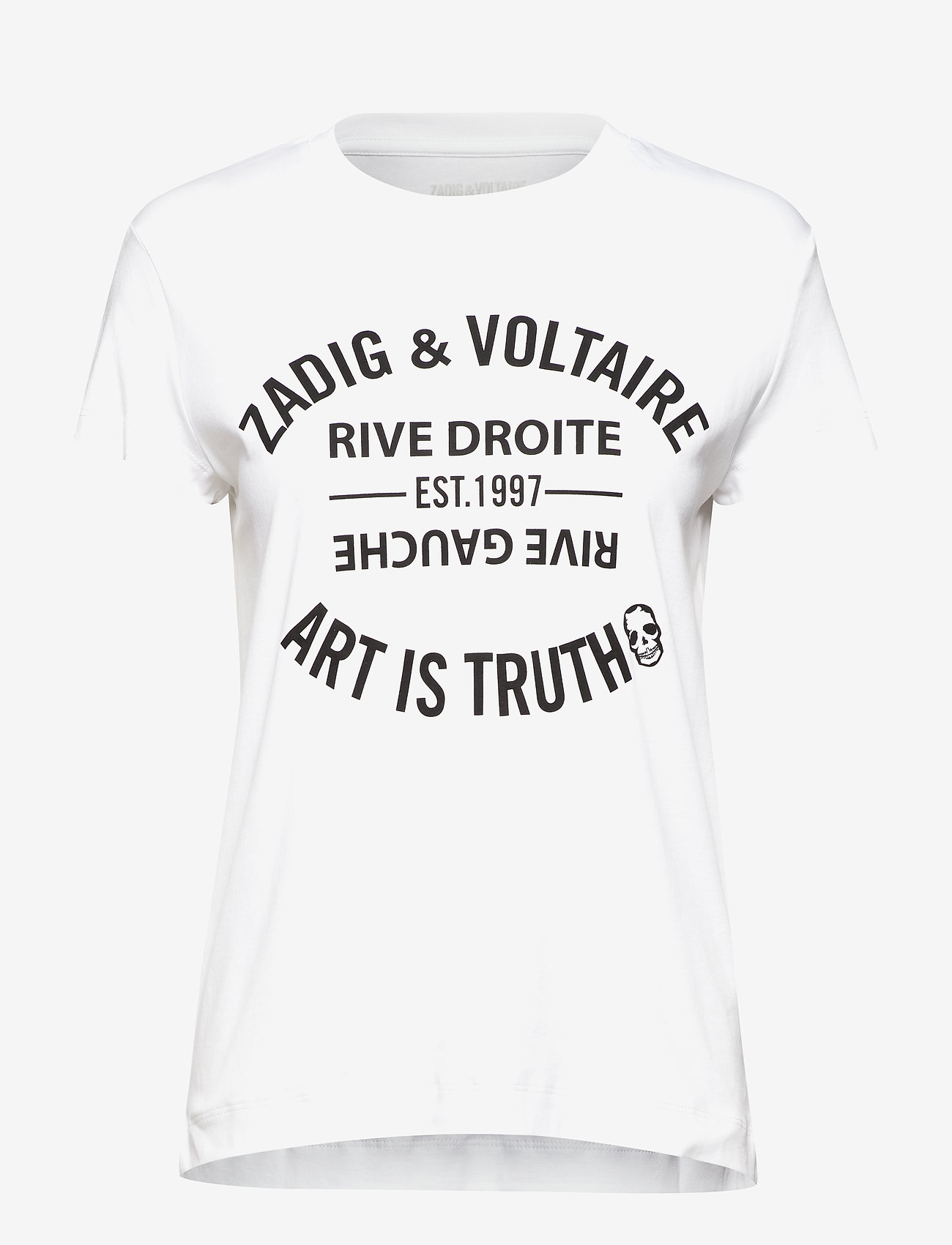 Zadig & Voltaire - WALK BLASON - marškinėliai - white - 0