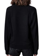 Zadig & Voltaire - UPPER BLASON BRODE - sportiska stila džemperi - black - 3