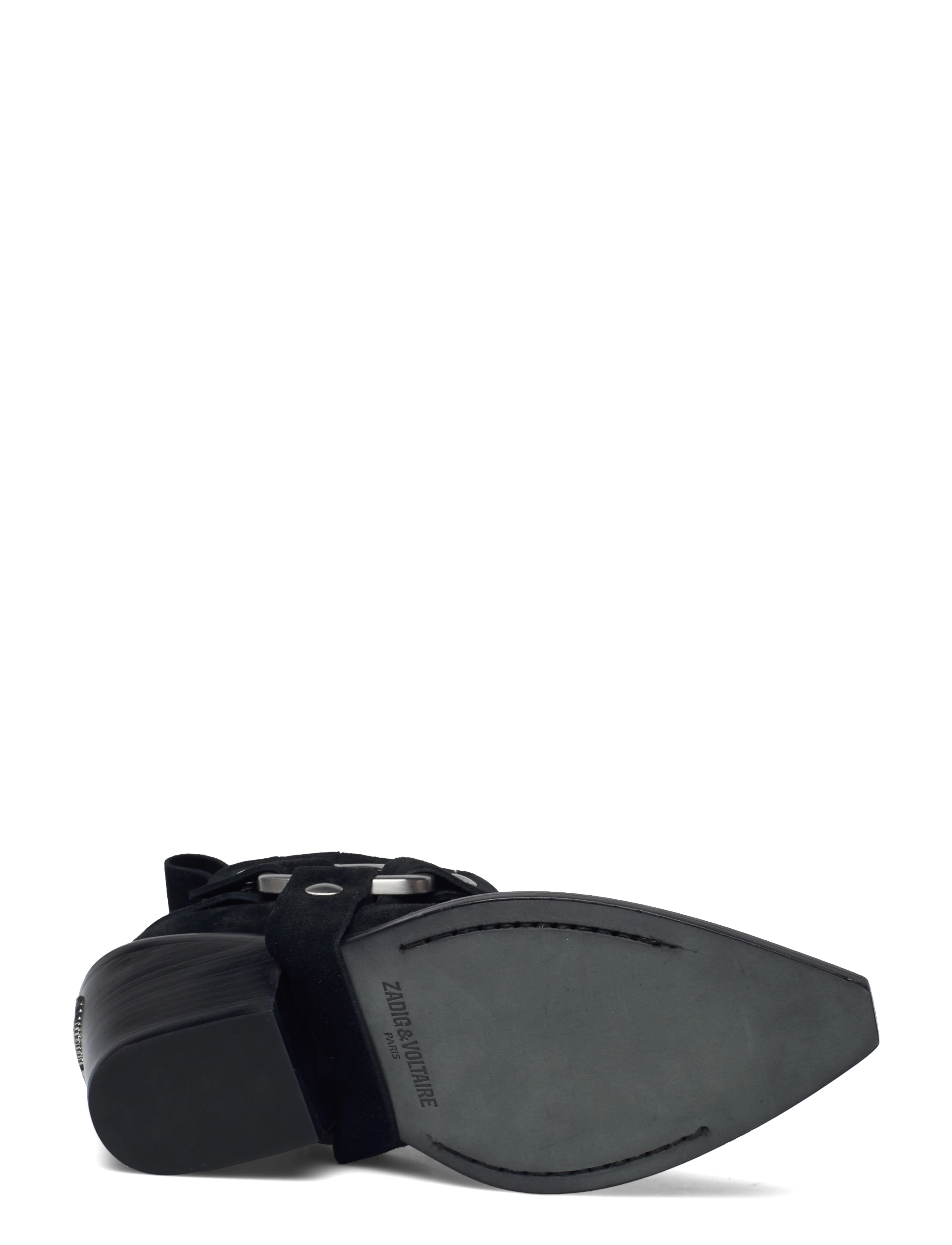 Zadig & Voltaire - N'DRICKS SUEDE - black - 4