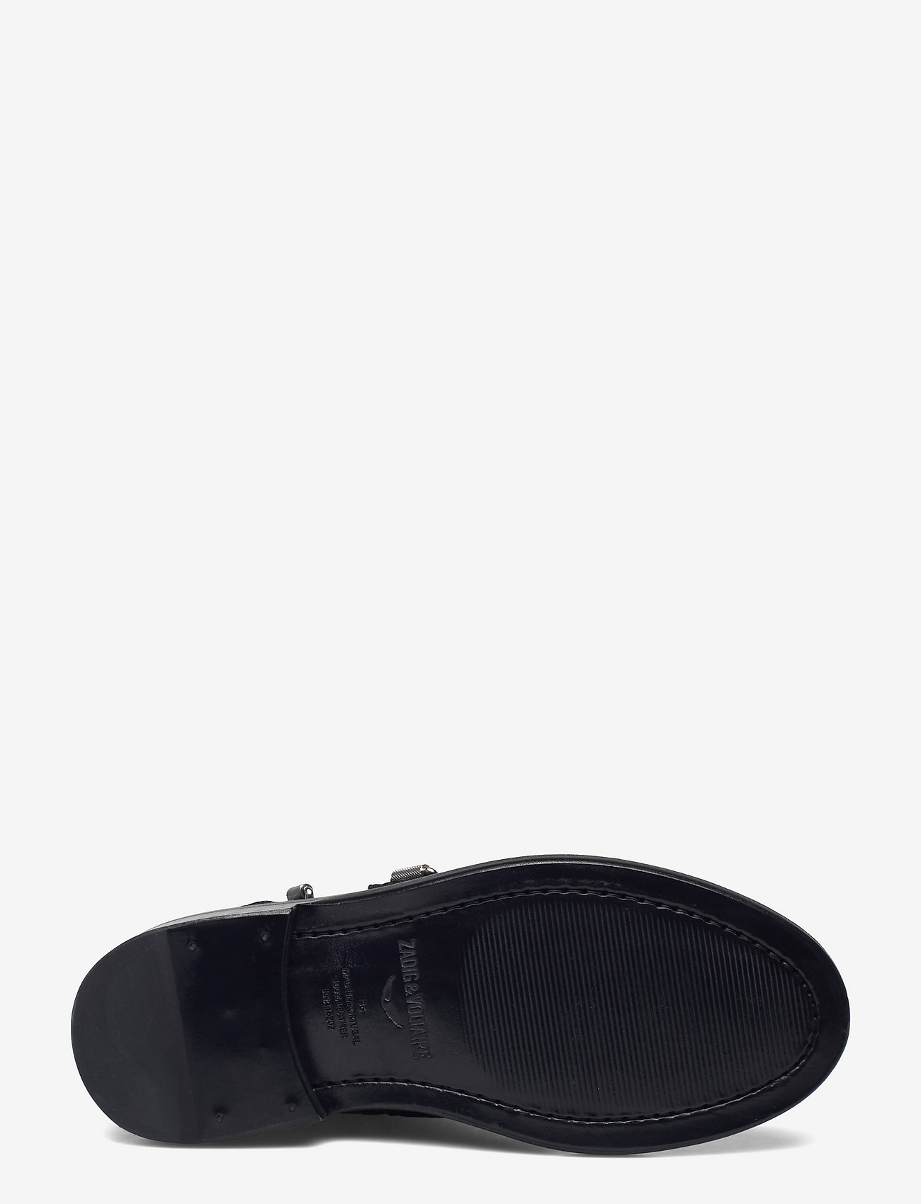 Zadig & Voltaire - LAUREEN SMOOTH CALFSKIN + FLAP - black - 4