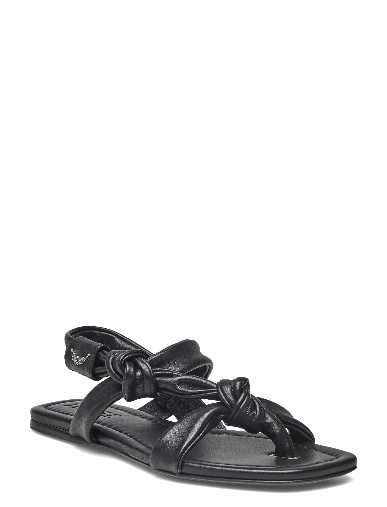 FORGET ME KNOT FLAT SMOOTH LAM - NOIR