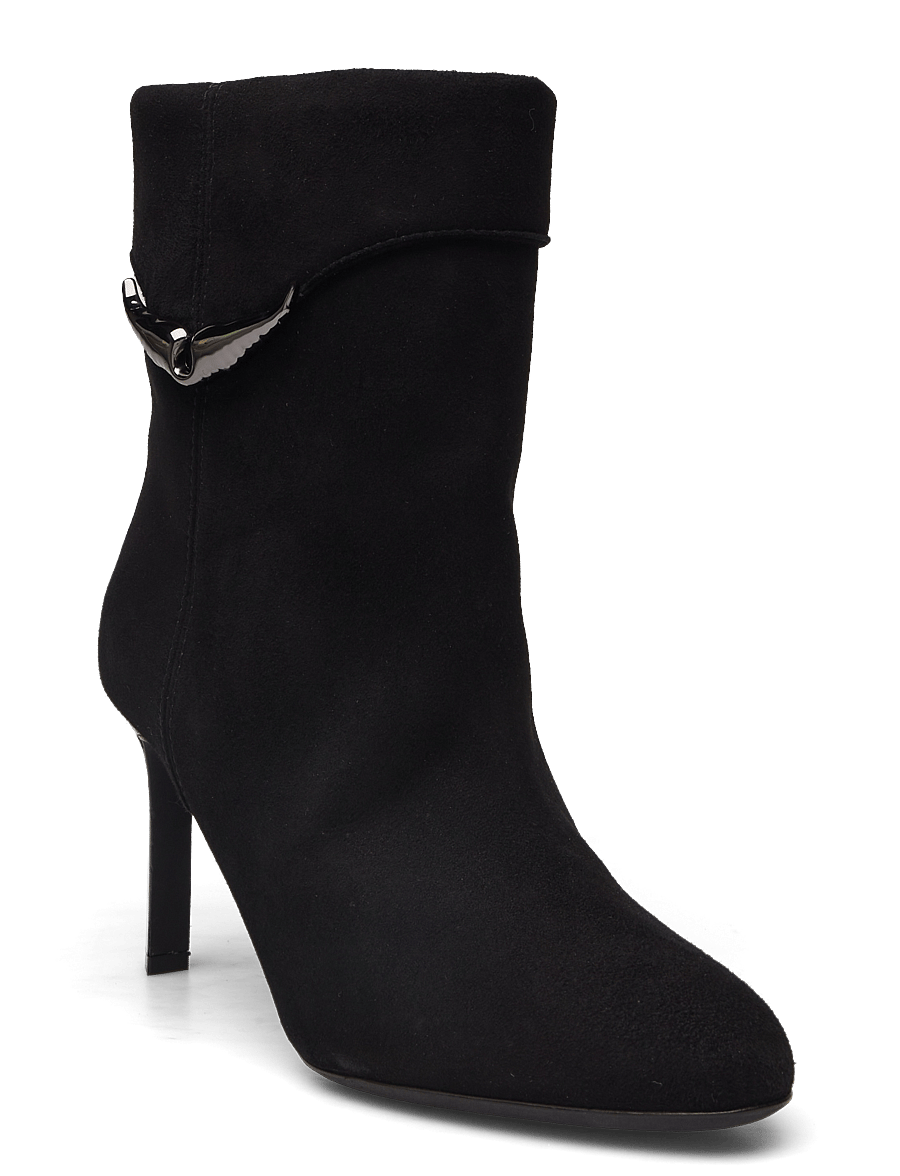 Zadig & Voltaire - ETERNAL BOOTS GOAT SUEDE - støvletter - noir - 0