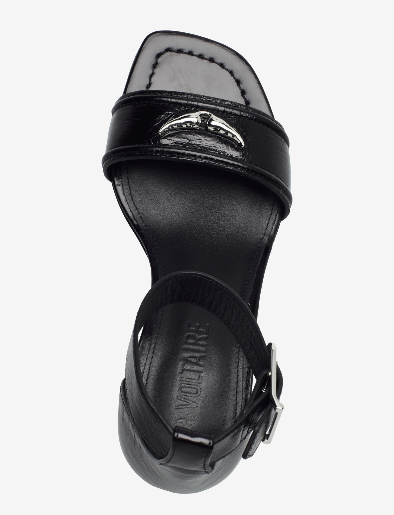 Zadig & Voltaire - CAPRESE WINGS SANDAL VINTAGE - lahtised kontsakingad - noir - 3