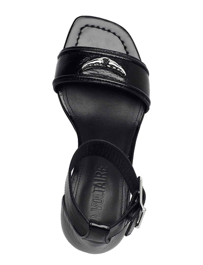 Zadig & Voltaire - CAPRESE WINGS SANDAL VINTAGE - lahtised kontsakingad - noir - 3