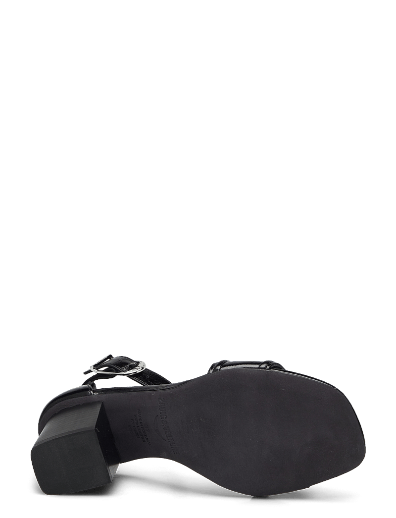 Zadig & Voltaire - CAPRESE WINGS SANDAL VINTAGE - lahtised kontsakingad - noir - 4