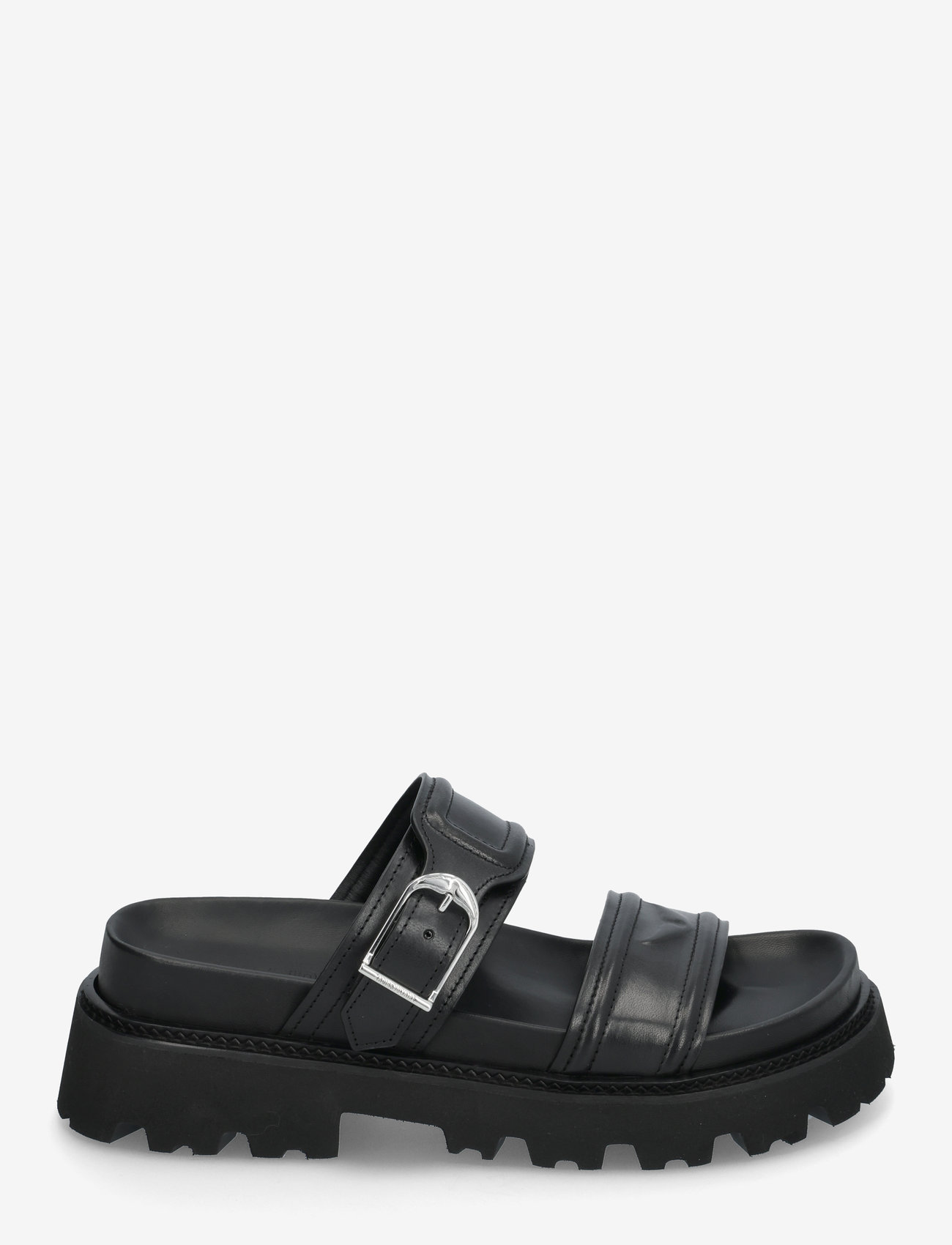 Zadig & Voltaire - RIDE MULE SEMI-SHINY CALFSKIN - sandalen - black - 1