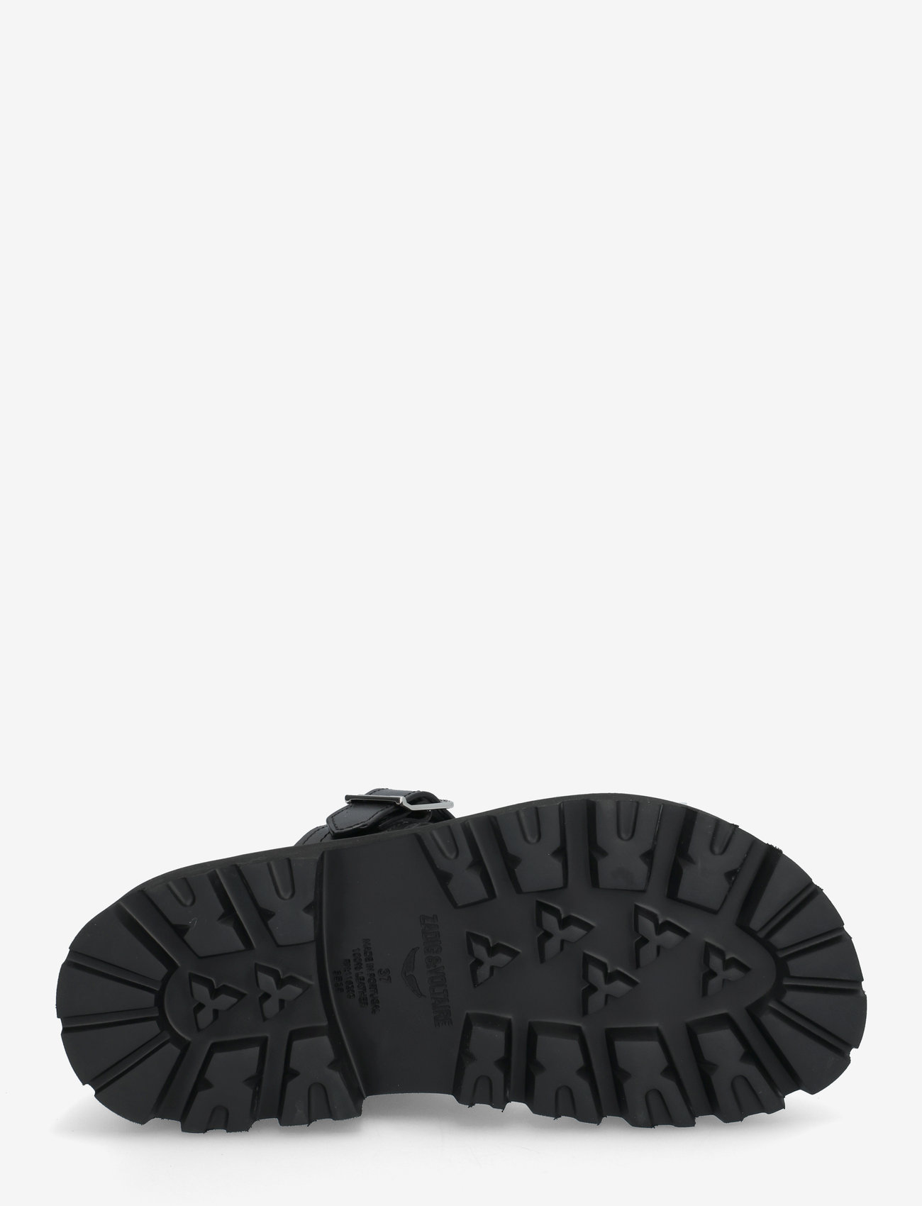 Zadig & Voltaire - RIDE MULE SEMI-SHINY CALFSKIN - sandalen - black - 4