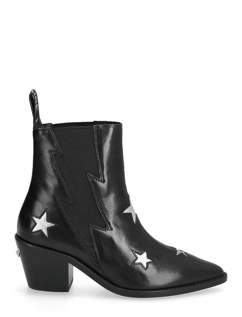 Zadig & Voltaire - TYLER STARS VINTAGE PATENT - stövletter - black - 1