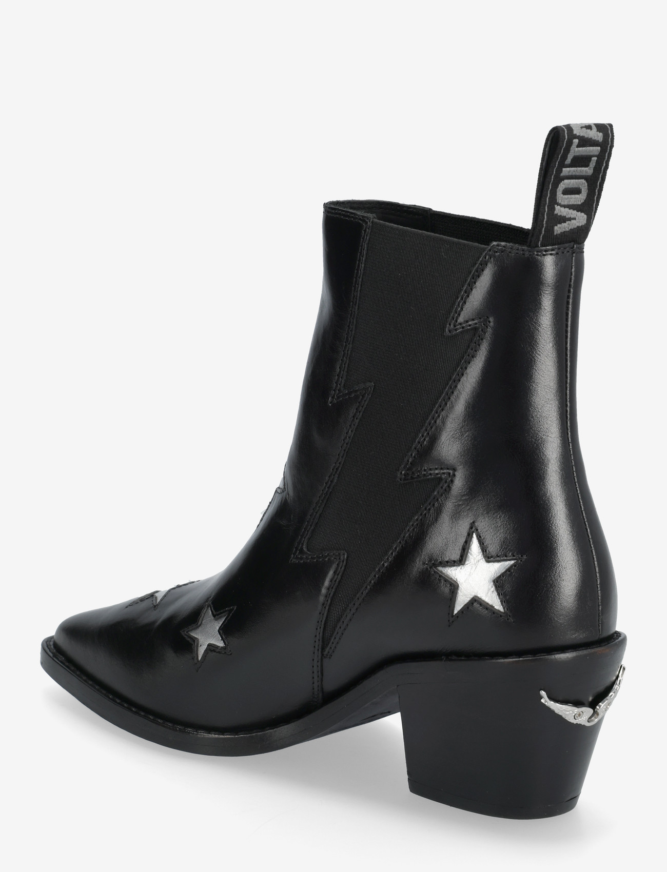 Zadig & Voltaire - TYLER STARS VINTAGE PATENT - stövletter - black - 2