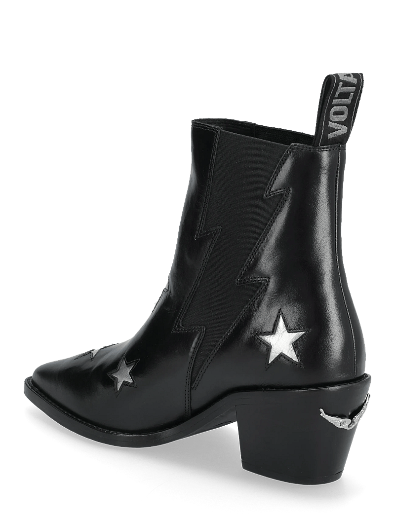 Zadig & Voltaire - TYLER STARS VINTAGE PATENT - stövletter - black - 2