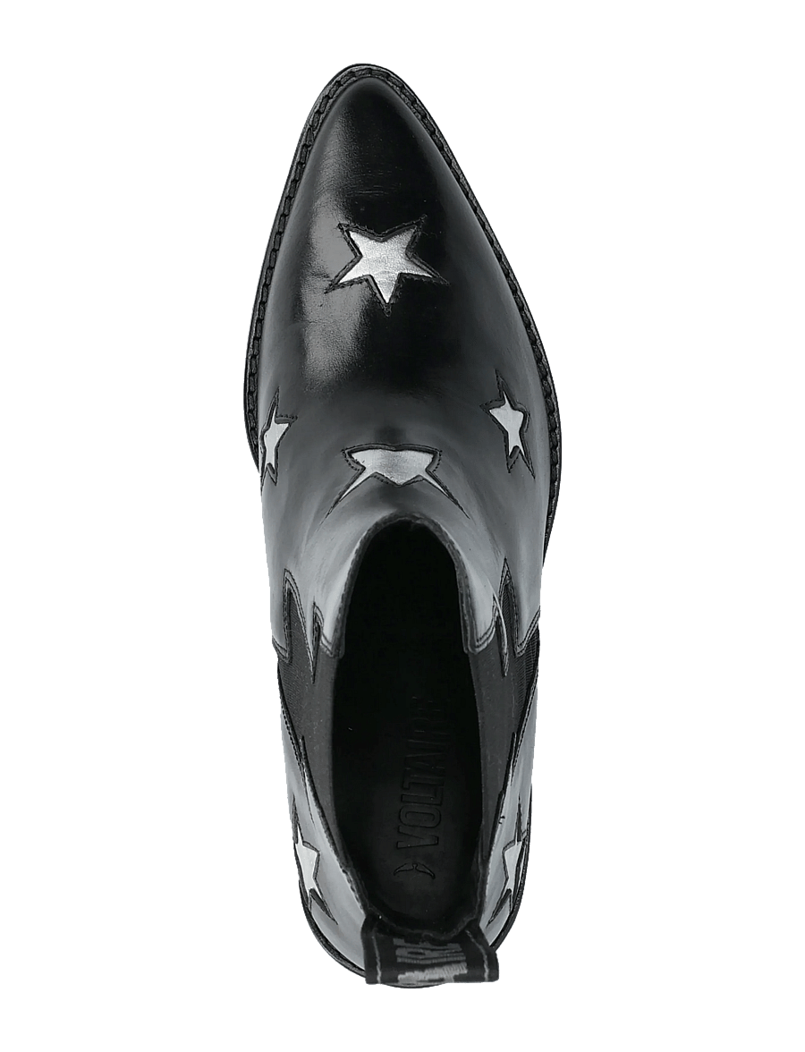 Zadig & Voltaire - TYLER STARS VINTAGE PATENT - stiefeletten mit absatz - black - 3