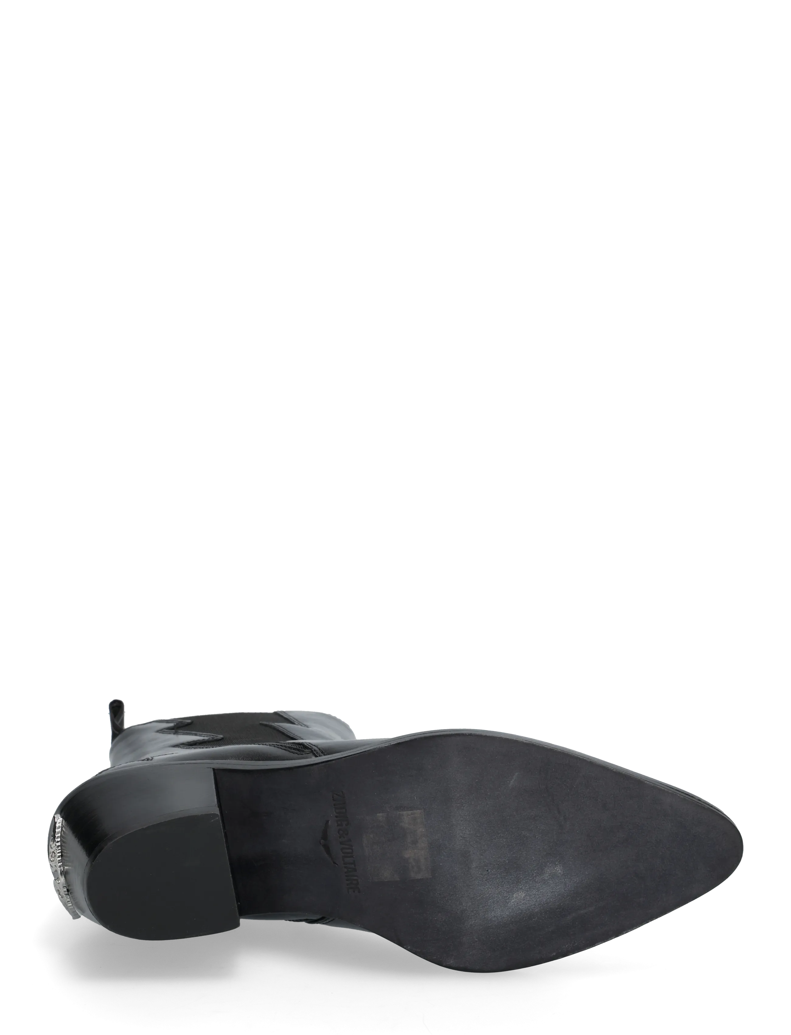 Zadig & Voltaire - TYLER STARS VINTAGE PATENT - stiefeletten mit absatz - black - 4