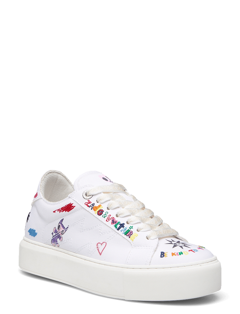 Zadig & Voltaire - LA FLASH CHUNKY CANVAS HUMBERT - blanc - 0