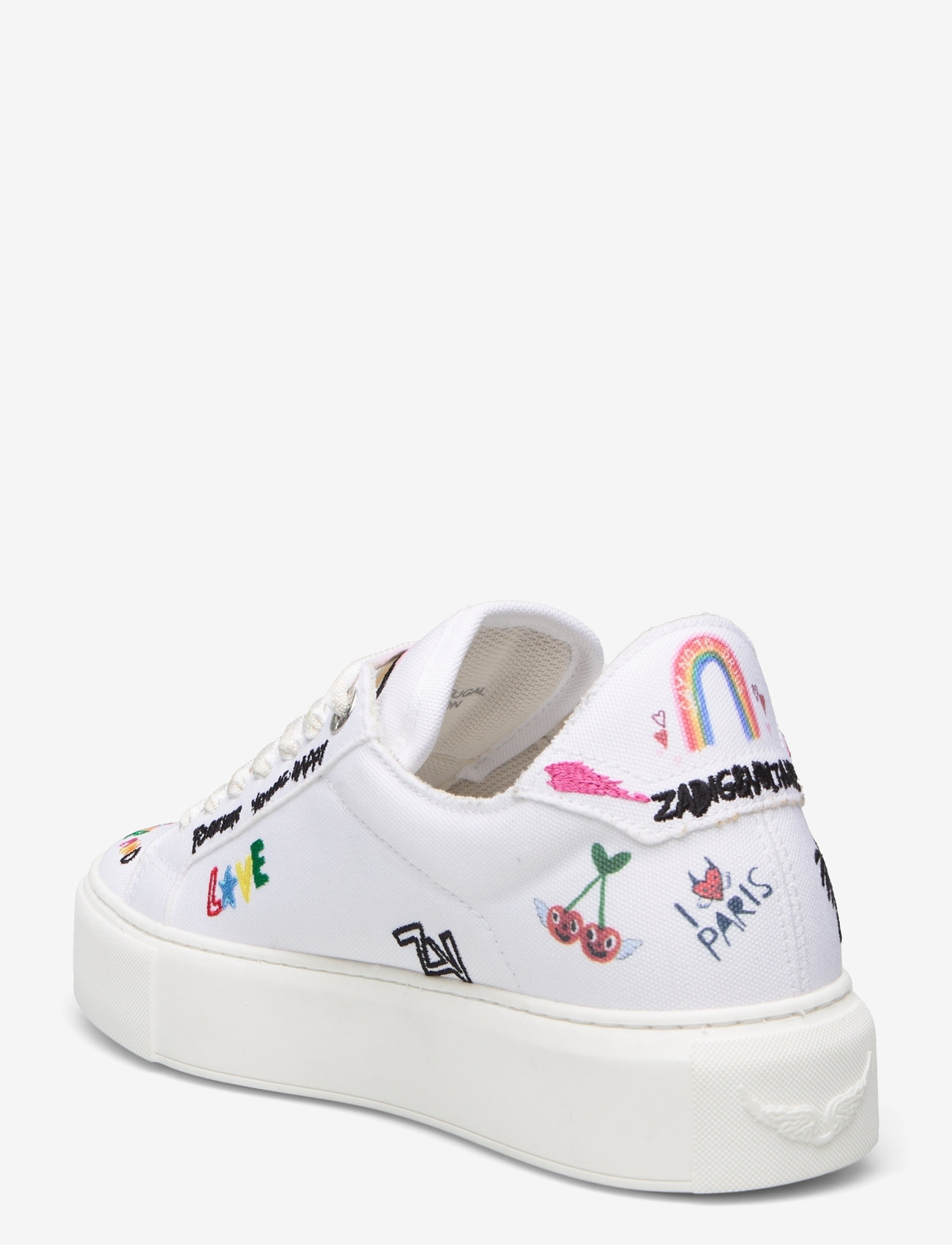 Zadig & Voltaire - LA FLASH CHUNKY CANVAS HUMBERT - chunky sneaker - blanc - 2