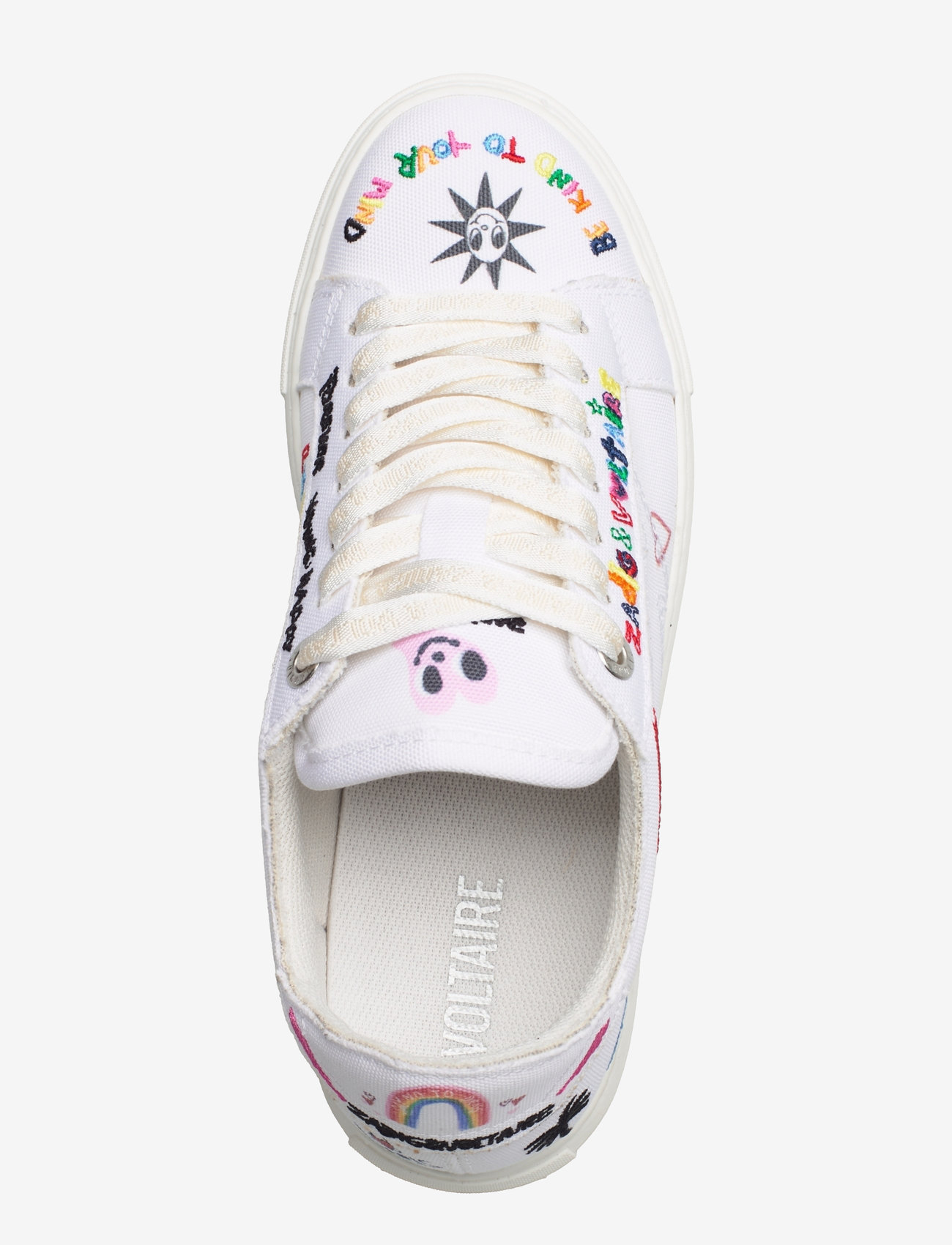 Zadig & Voltaire - LA FLASH CHUNKY CANVAS HUMBERT - chunky sneaker - blanc - 3