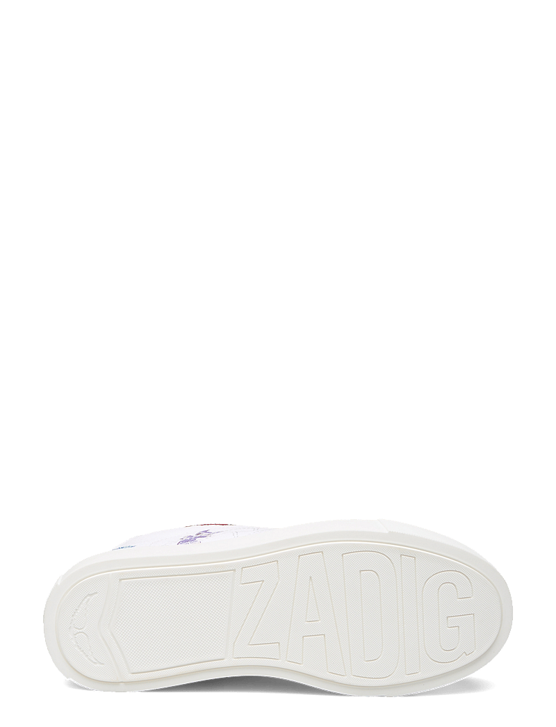 Zadig & Voltaire - LA FLASH CHUNKY CANVAS HUMBERT - blanc - 4