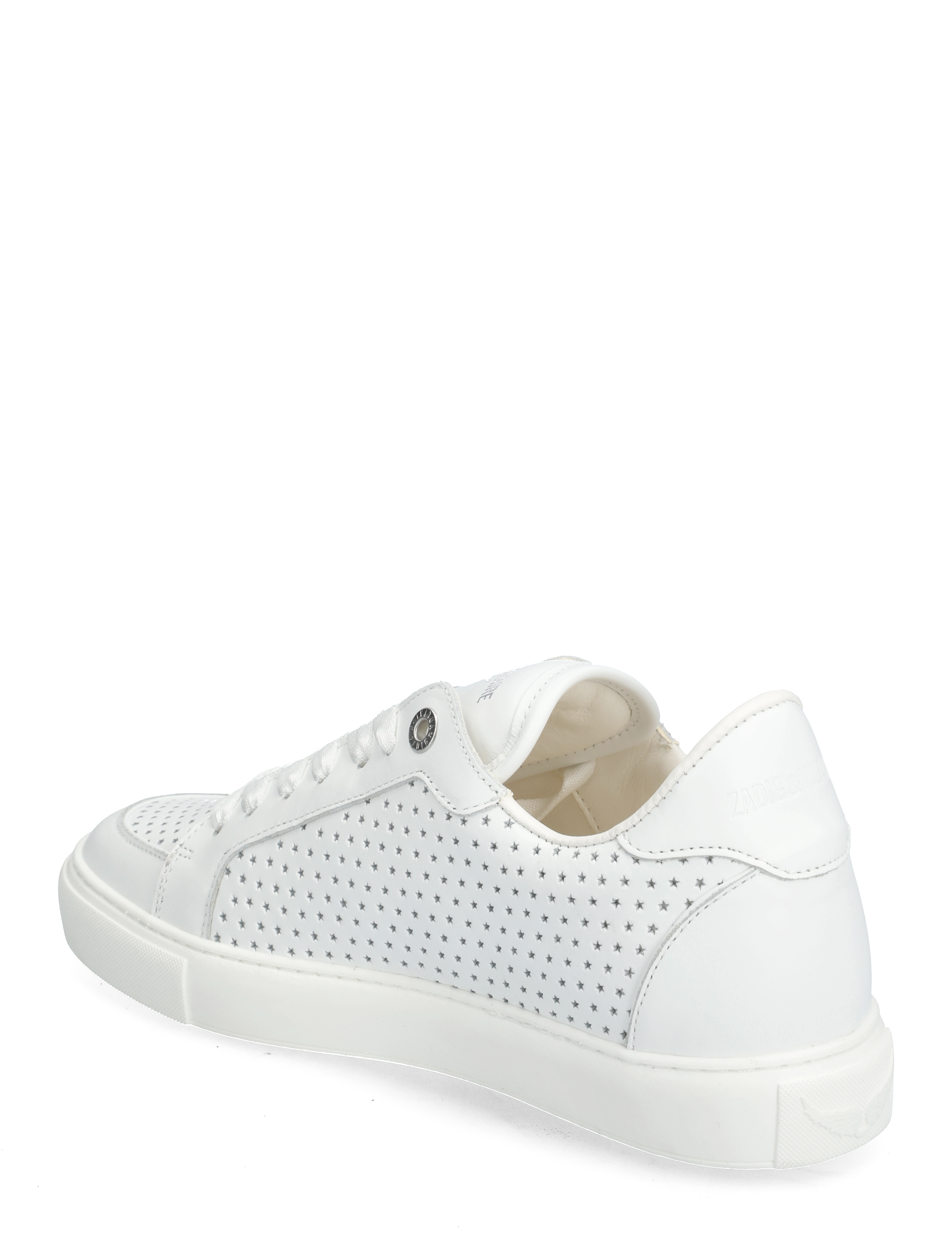 Zadig & Voltaire - LA FLASH SMOOTH CALFSKIN PERFO - blanc - 2