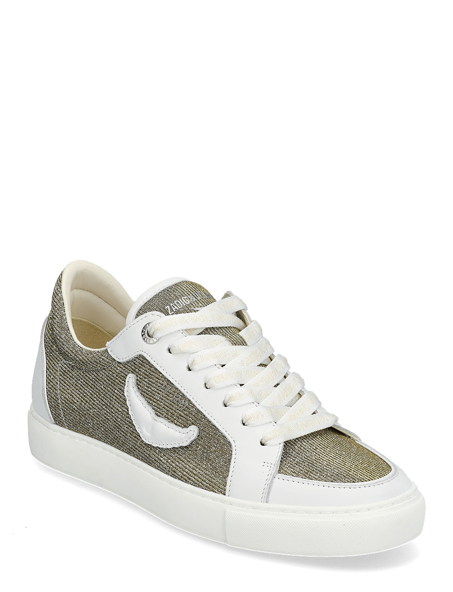 Zadig & Voltaire - FLY ON SPARKLE - madala säärega tossud - silver - 0