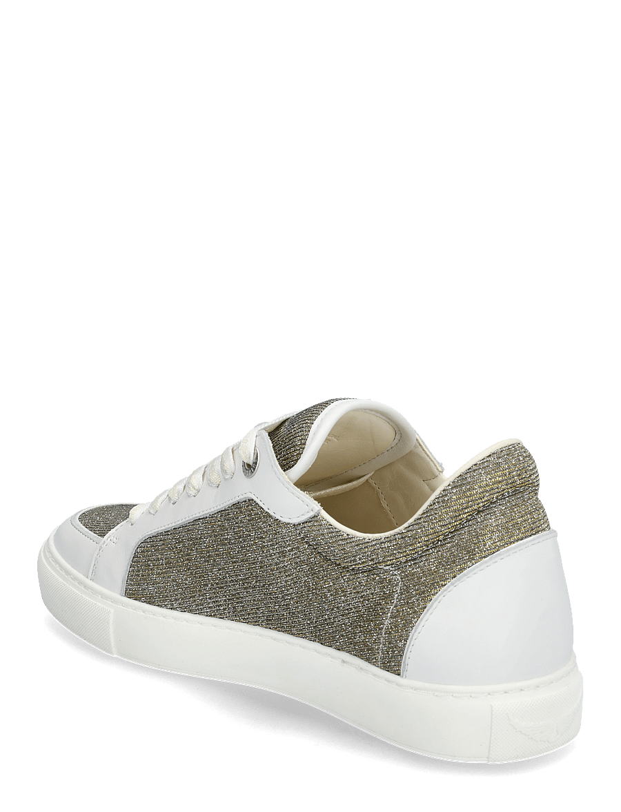 Zadig & Voltaire - FLY ON SPARKLE - madala säärega tossud - silver - 2