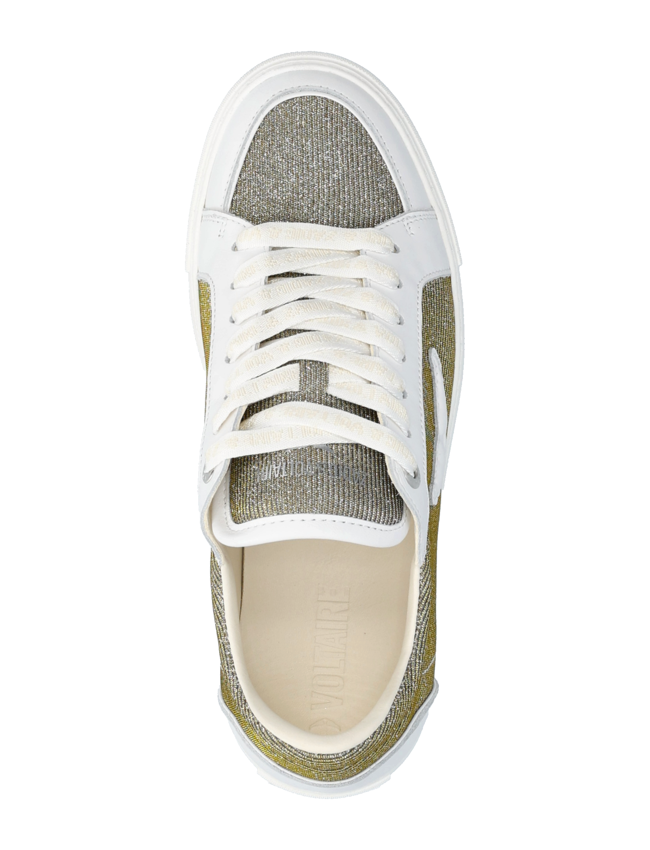 Zadig & Voltaire - FLY ON SPARKLE - sneakersy niskie - silver - 3