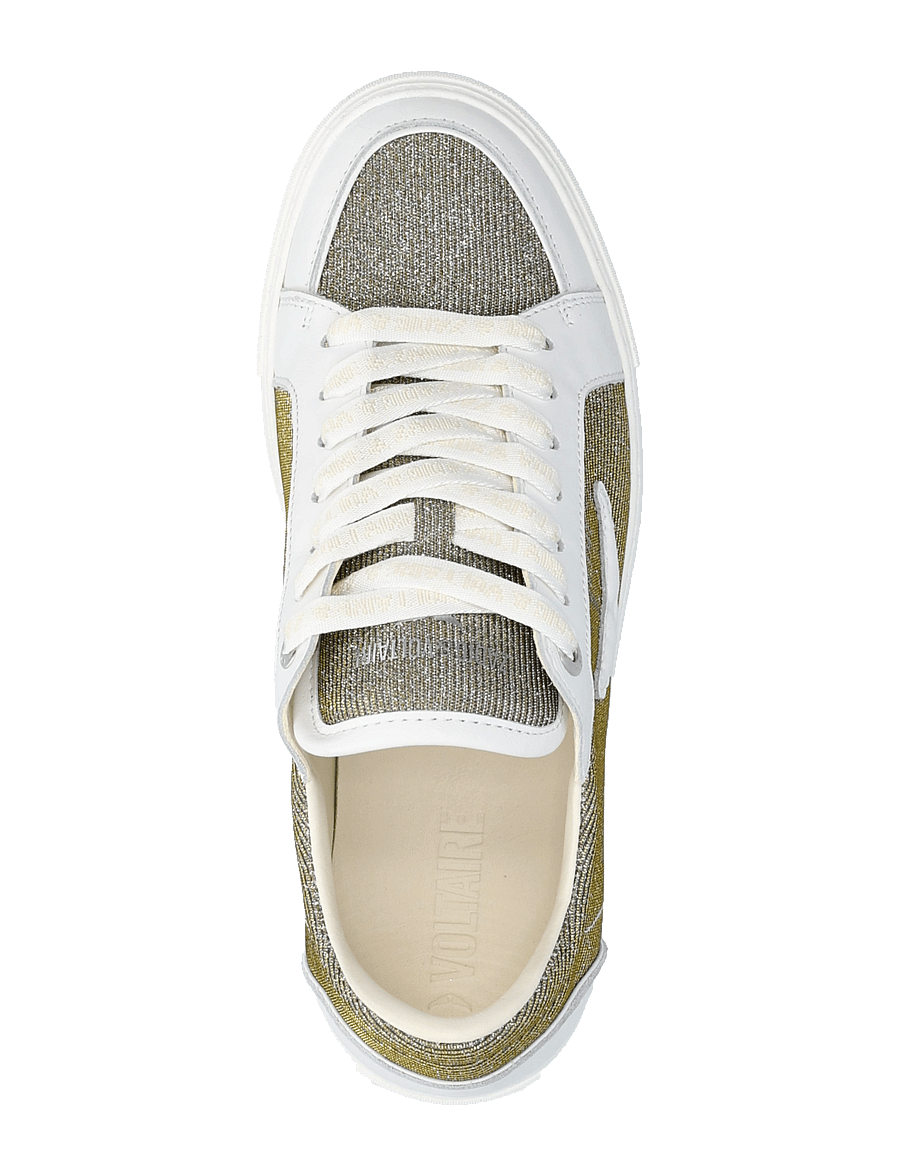 Zadig & Voltaire - FLY ON SPARKLE - madala säärega tossud - silver - 3