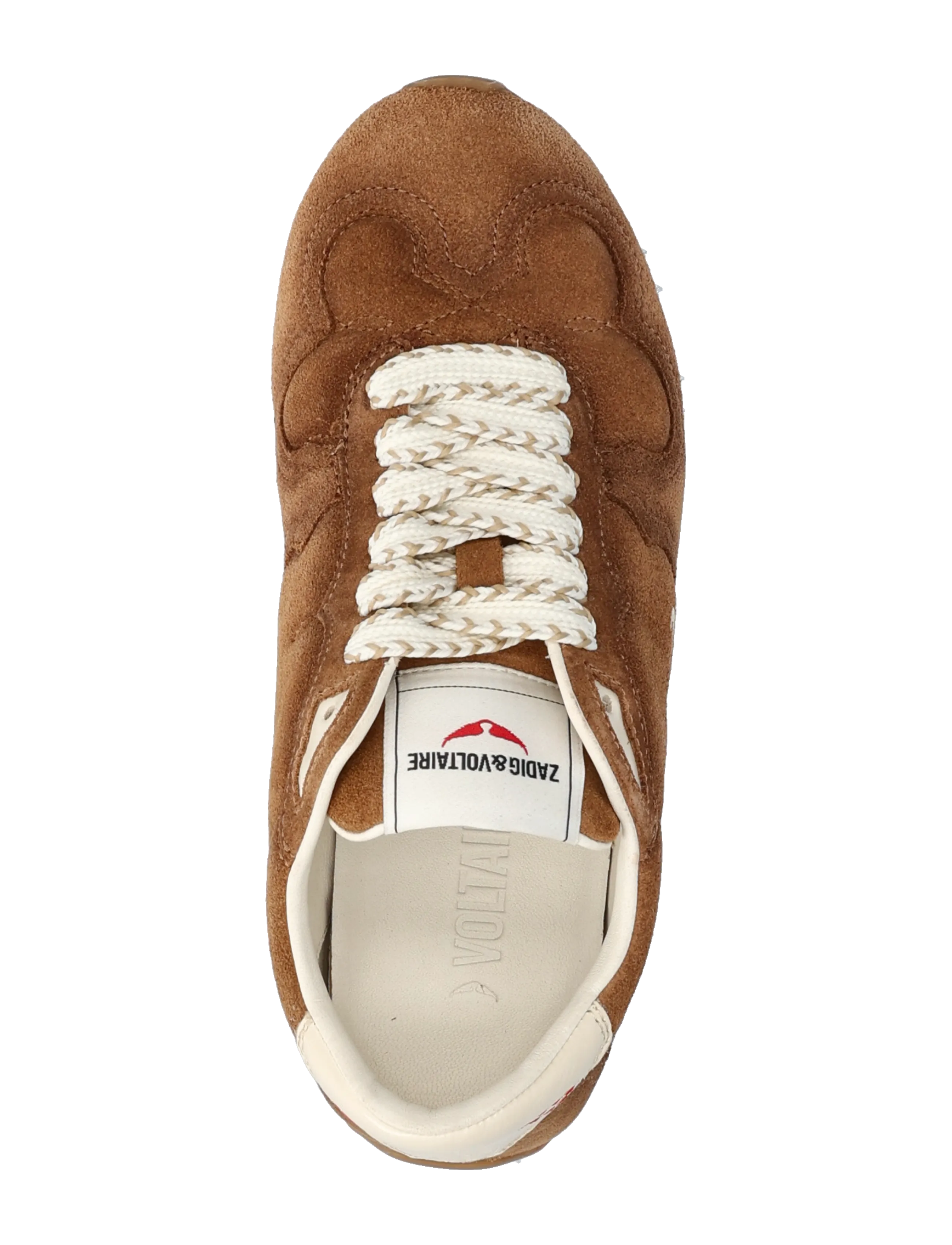 Zadig & Voltaire - ZV DANCE SUEDE - niedrige sneaker - cognac - 3