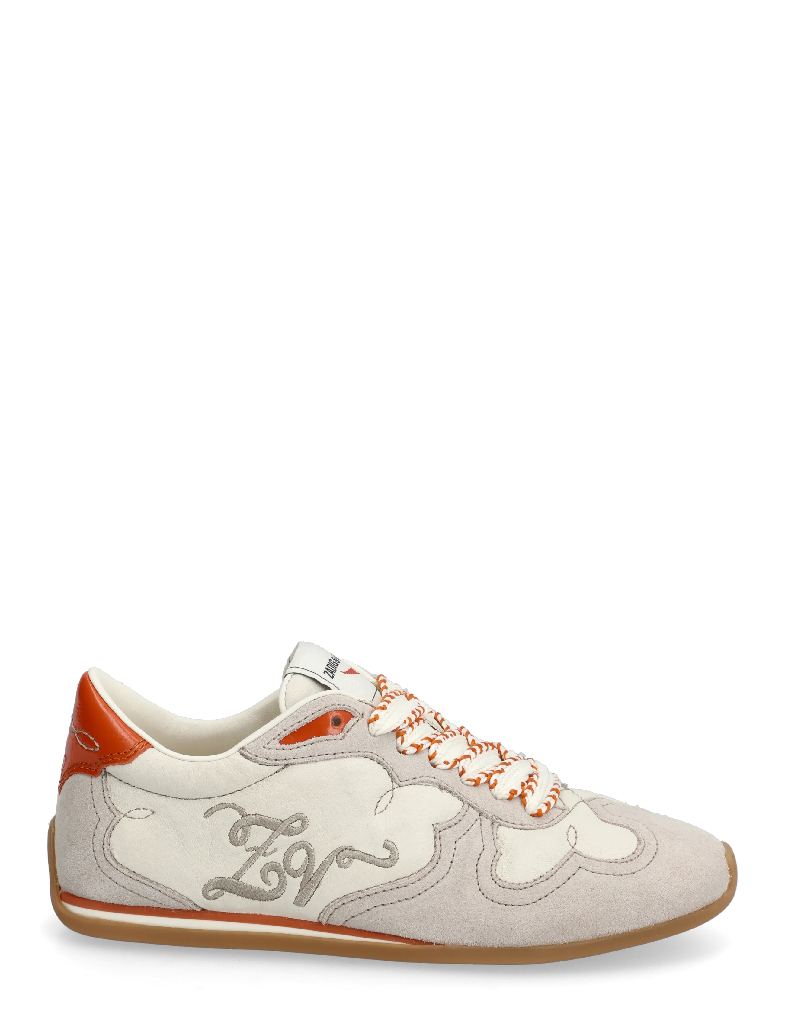 Zadig & Voltaire - ZV DANCE SUEDE VINTAGE - baskets basses - ice - 1
