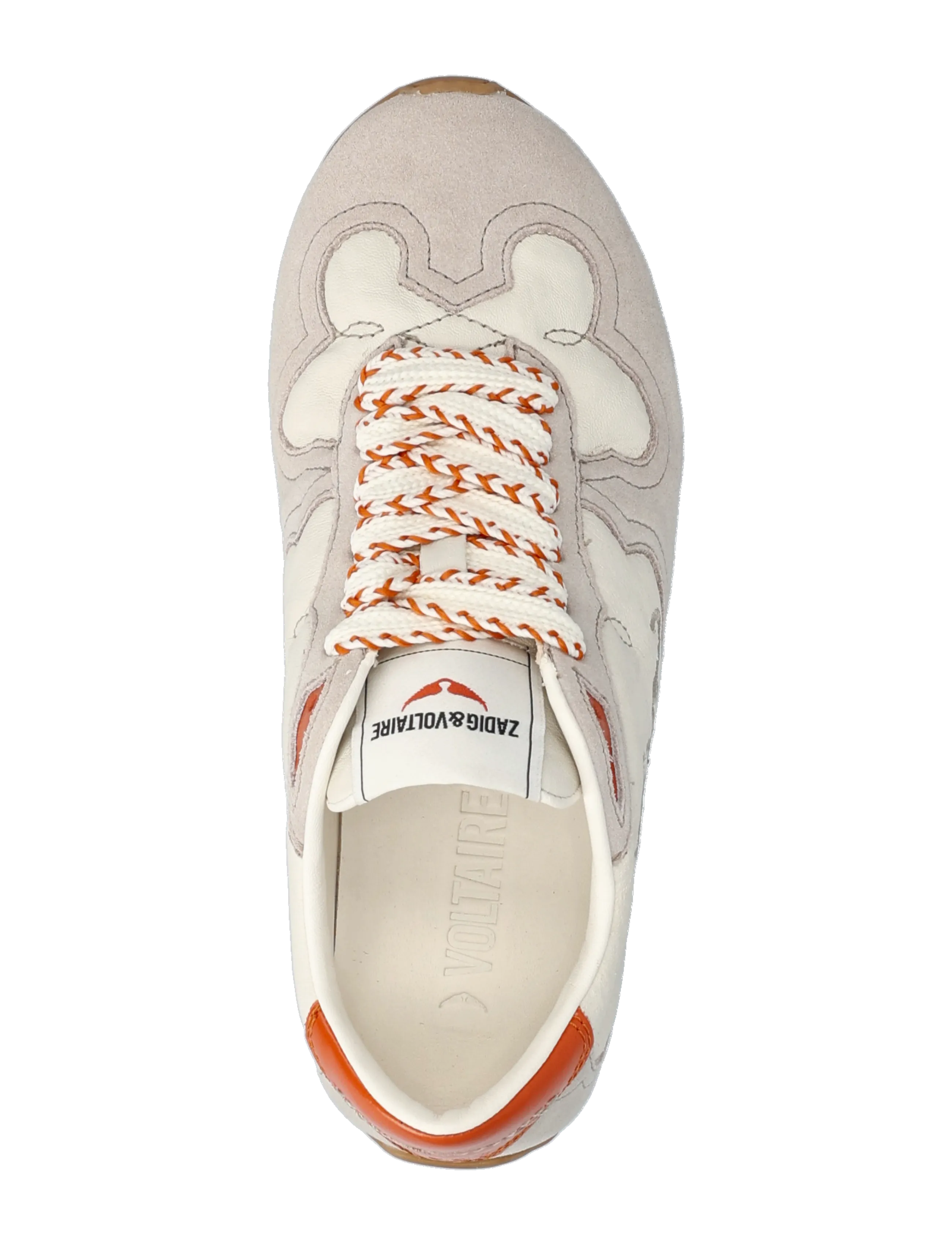 Zadig & Voltaire - ZV DANCE SUEDE VINTAGE - baskets basses - ice - 3