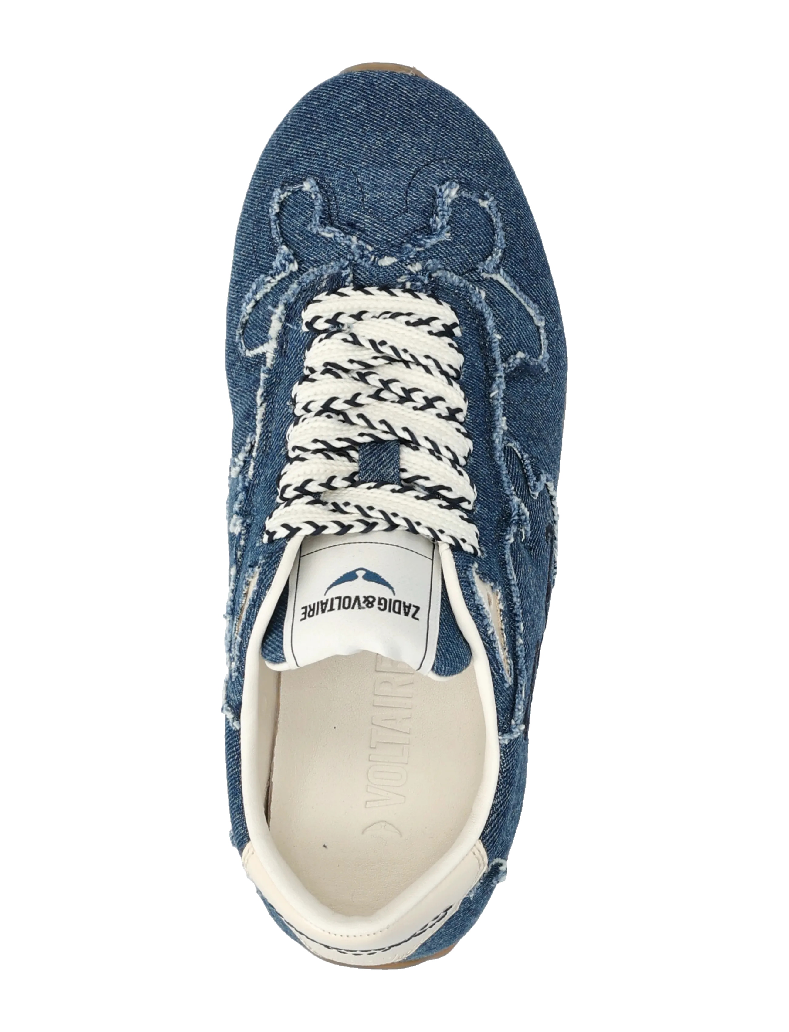 Zadig & Voltaire - ZV DANCE DENIM - låga sneakers - silent - 3