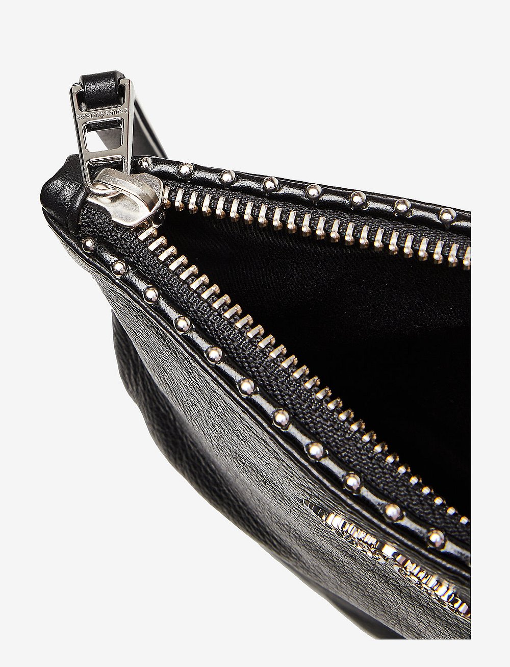 Zadig & Voltaire Rock Nano Grained Leather + Studs