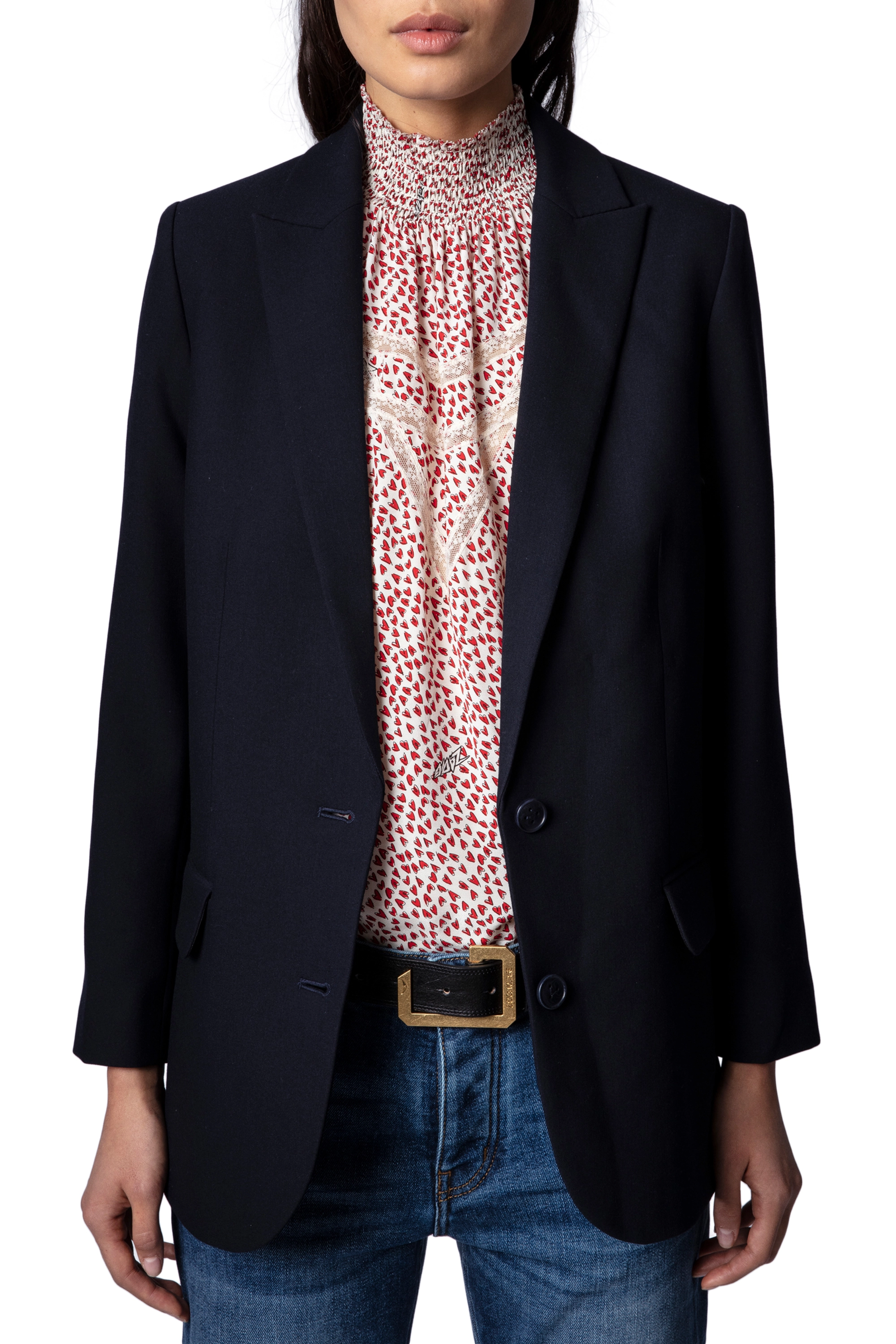 Zadig & Voltaire - VIVA STRASS LOVE NOW - navy - 2