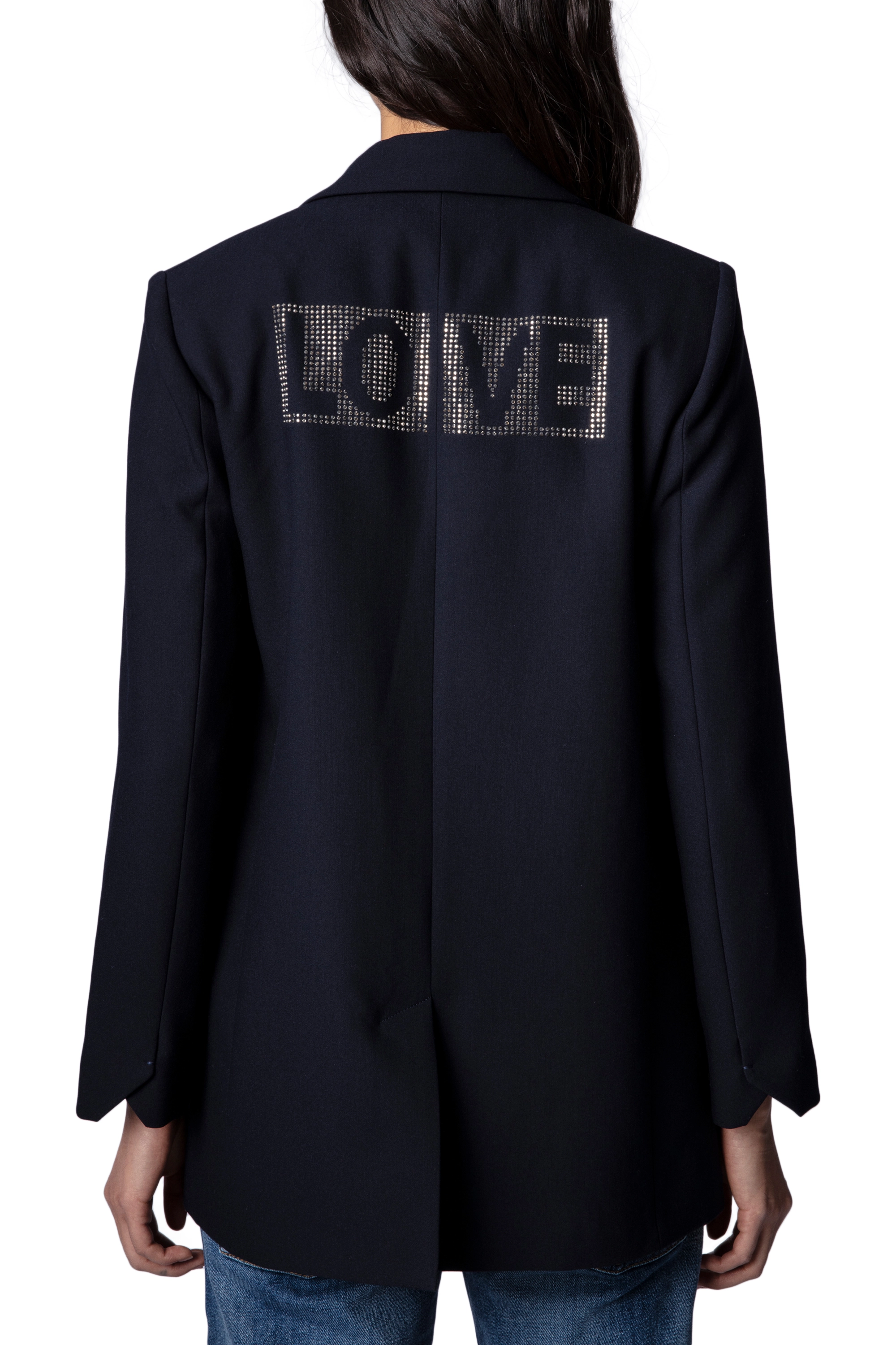 Zadig & Voltaire - VIVA STRASS LOVE NOW - navy - 3