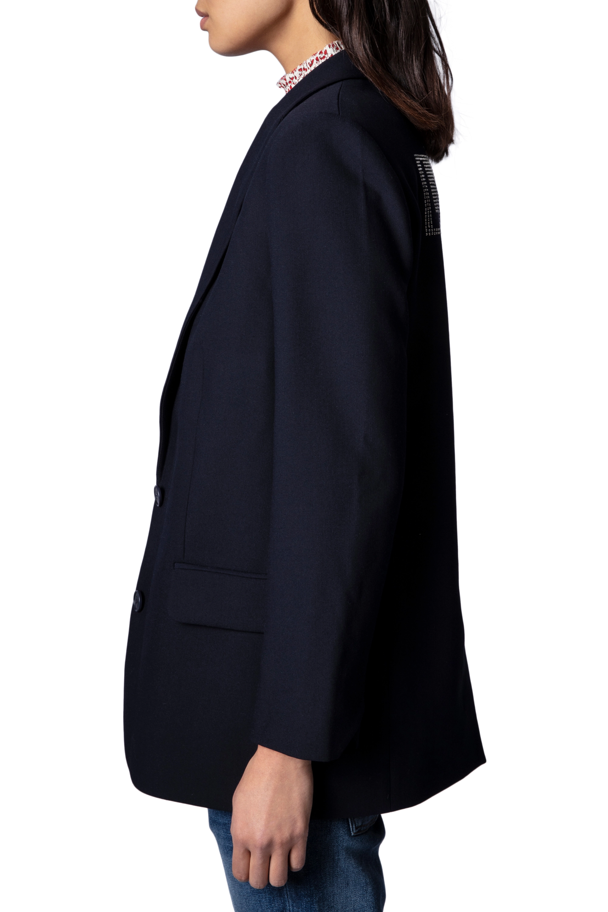 Zadig & Voltaire - VIVA STRASS LOVE NOW - navy - 4