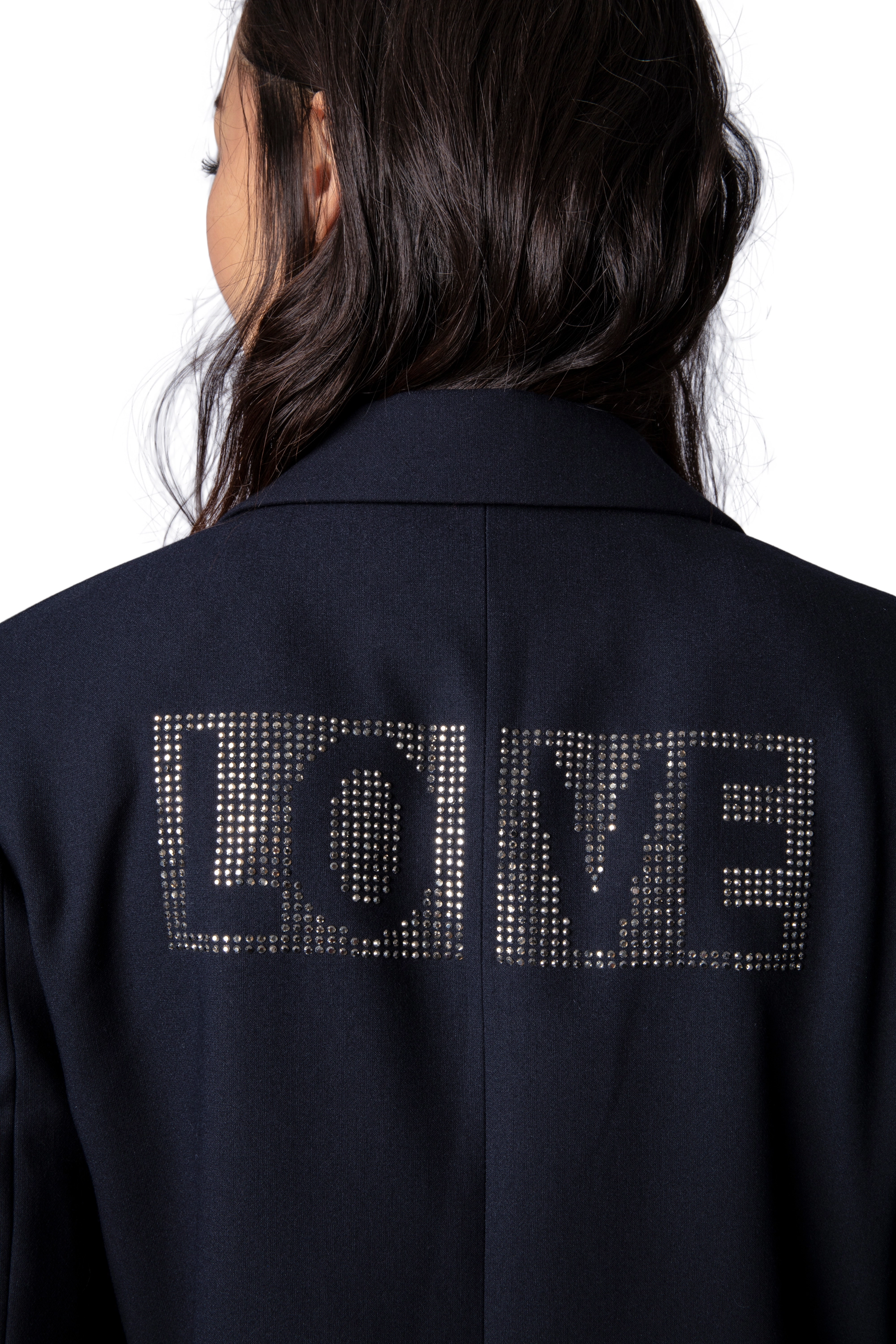 Zadig & Voltaire - VIVA STRASS LOVE NOW - navy - 5