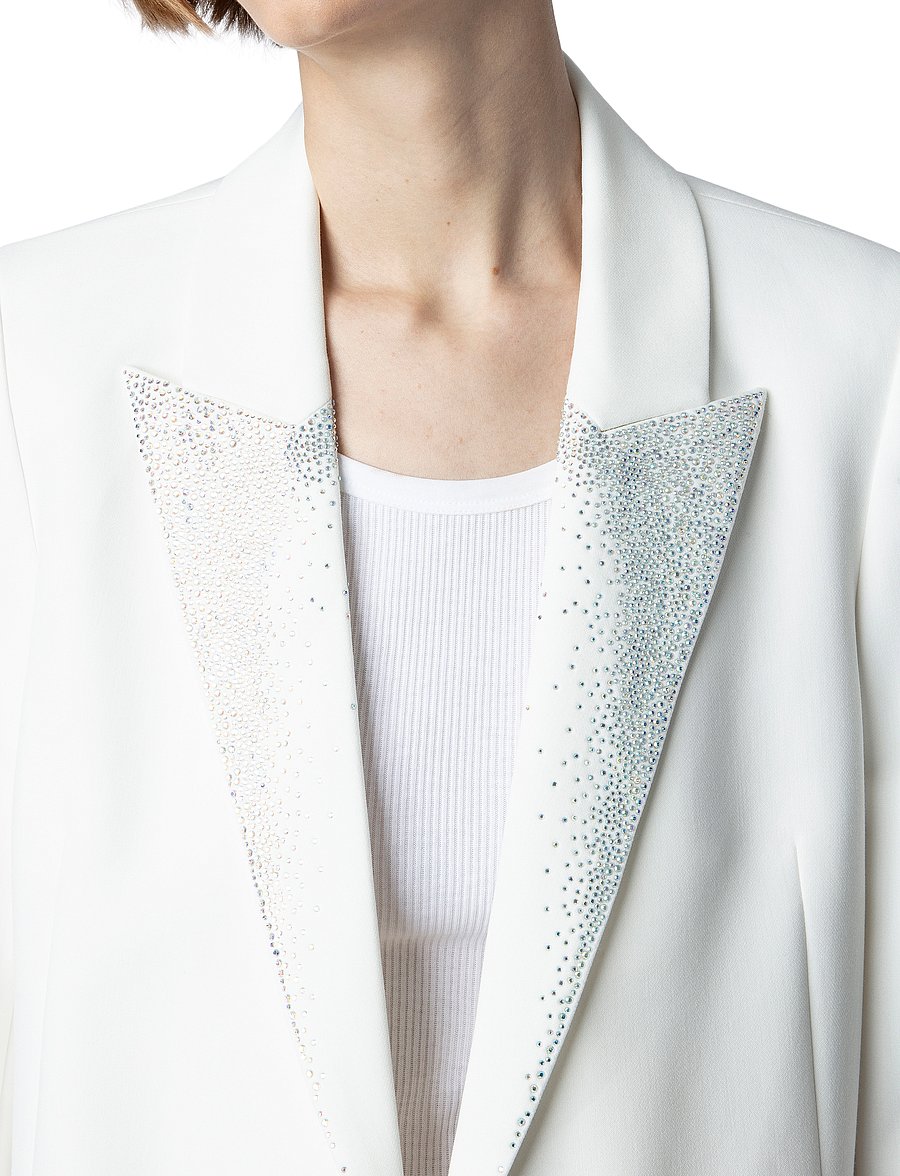 Zadig & Voltaire - VISIT TAILLEUR STRASS RAIN - kaksiriviset bleiserit - judo - 5