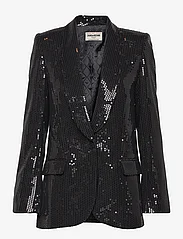 Zadig & Voltaire - VIVE SEQUINS - peoriided outlet-hindadega - noir - 0