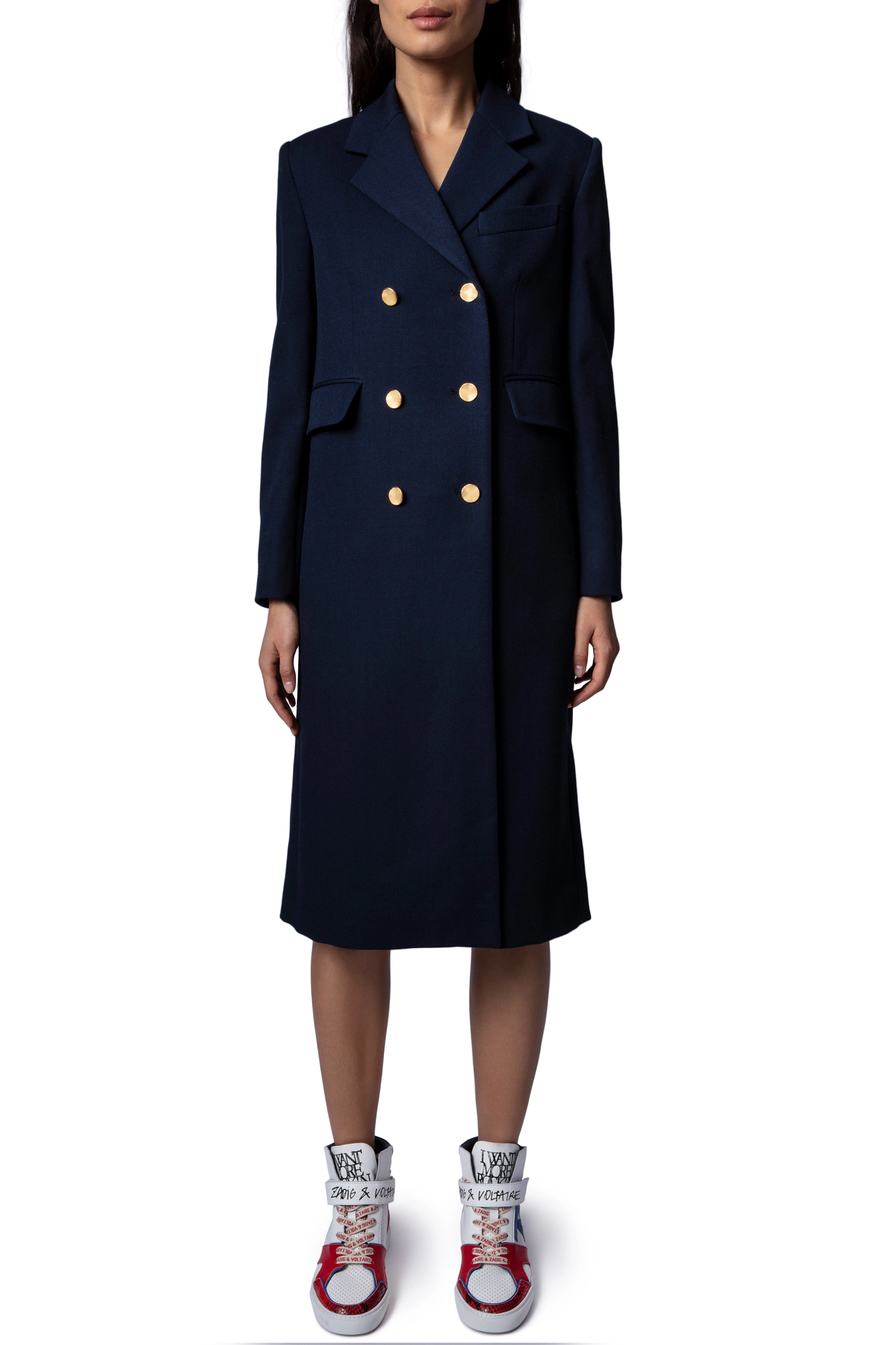 Zadig & Voltaire - MAESTRO TWILL - navy - 2