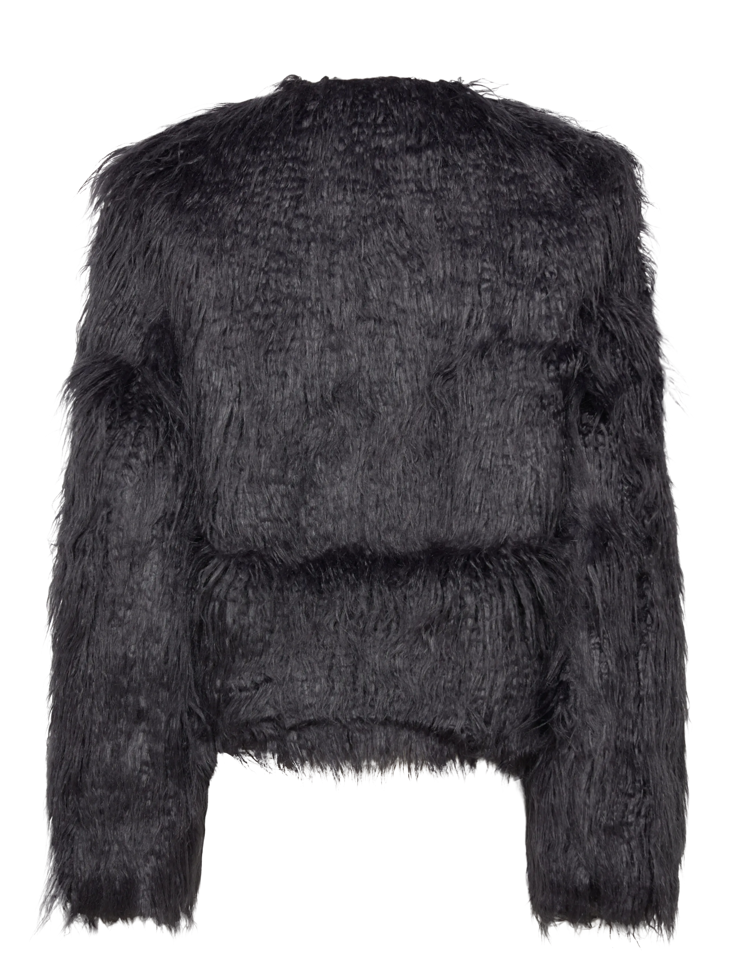 Zadig & Voltaire - FREDDIE FF - fuskpäls - anthracite - 1