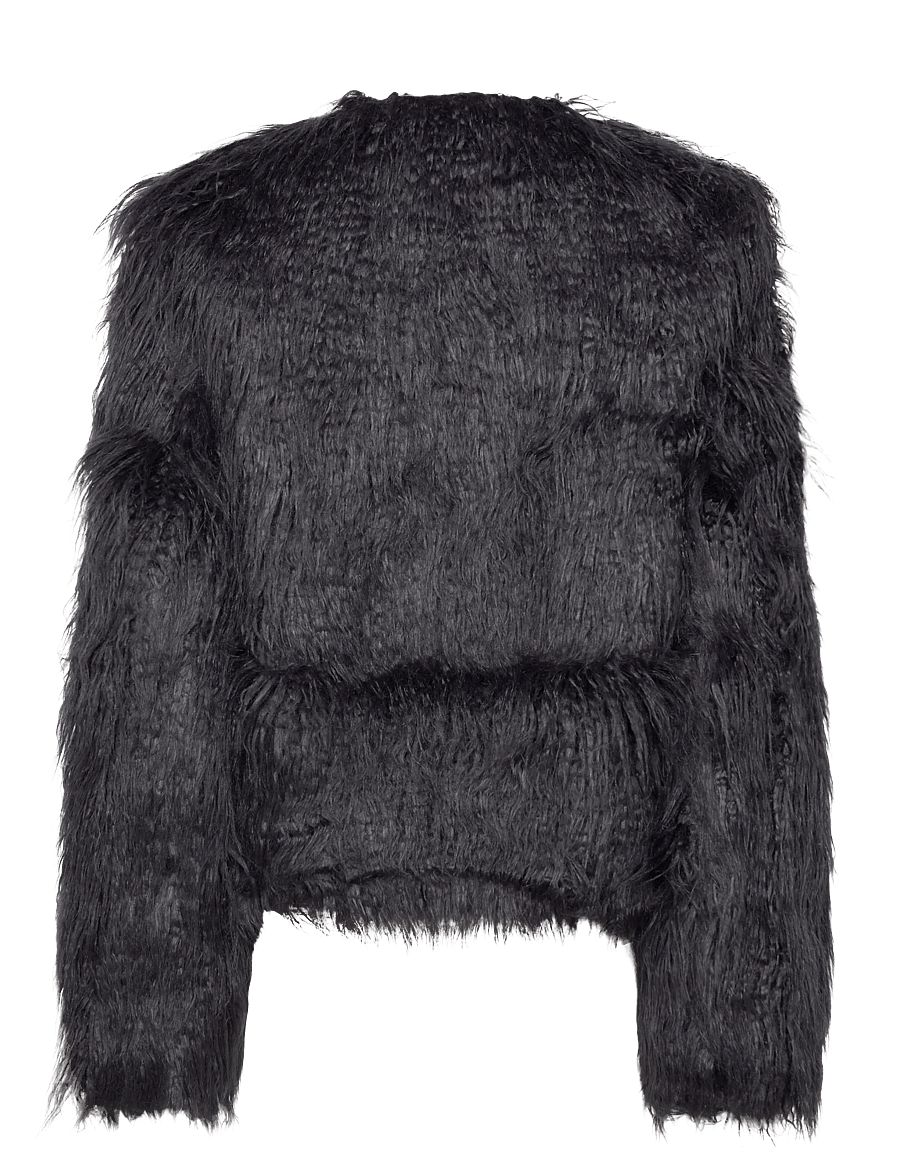 Zadig & Voltaire - FREDDIE FF - dirbtinis kailis - anthracite - 1