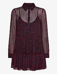 Zadig & Voltaire - RAZYELE MOUSSELINE CRUSH - marškinių tipo suknelės - noir - 0