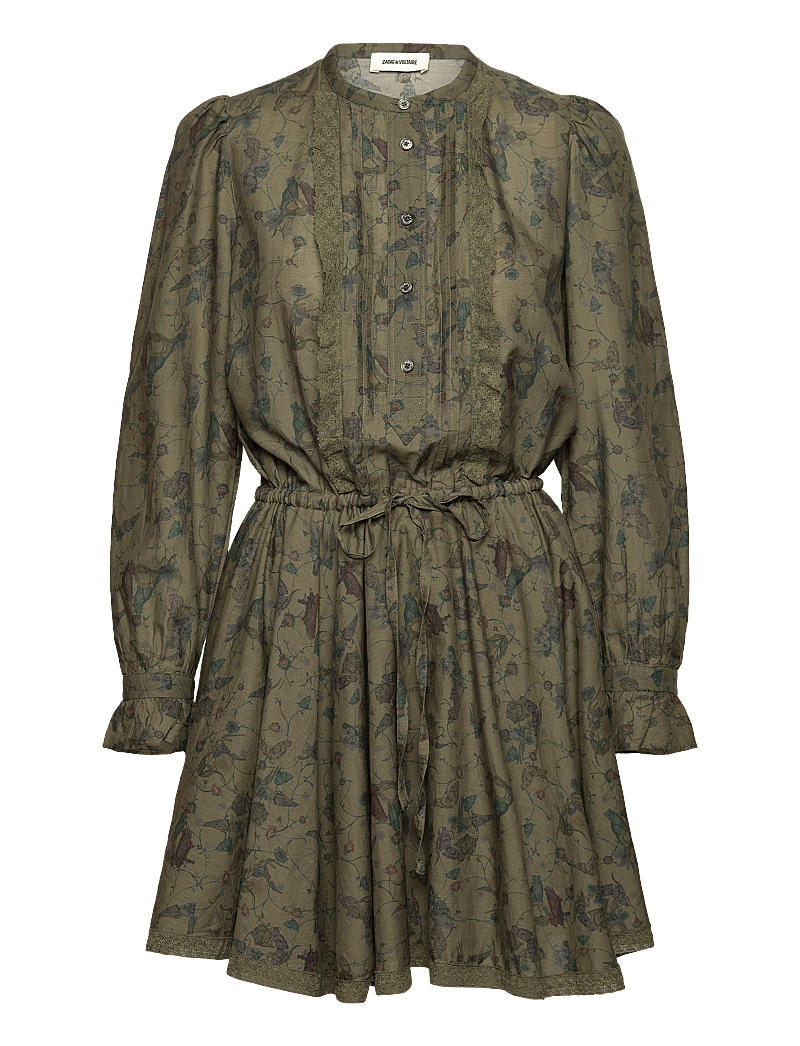Zadig & Voltaire - RANIL TOMBOY HOLLY - hemdkleider - kaki - 0