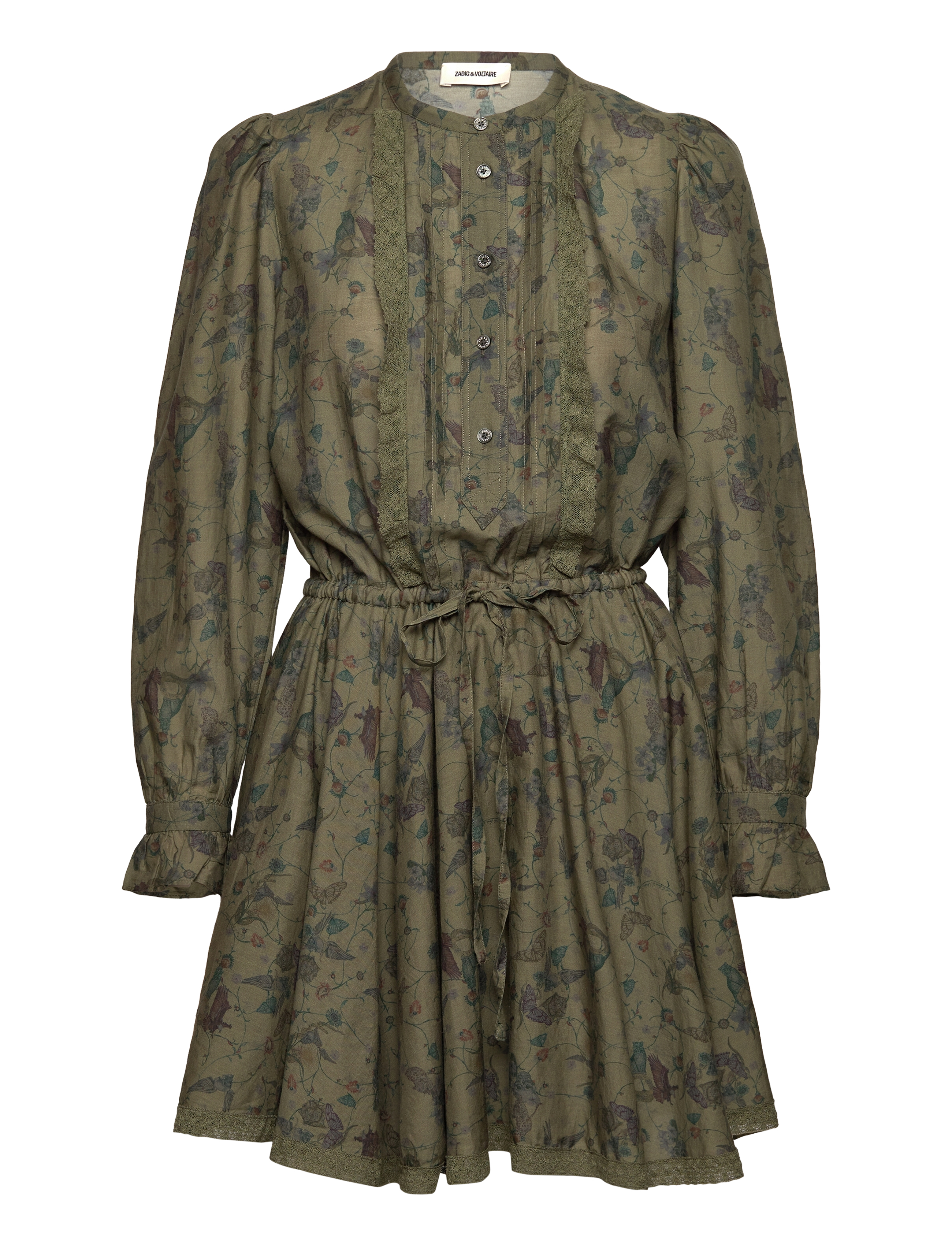 Zadig & Voltaire RANIL TOMBOY HOLLY - Kleider - KAKI / khaki/green