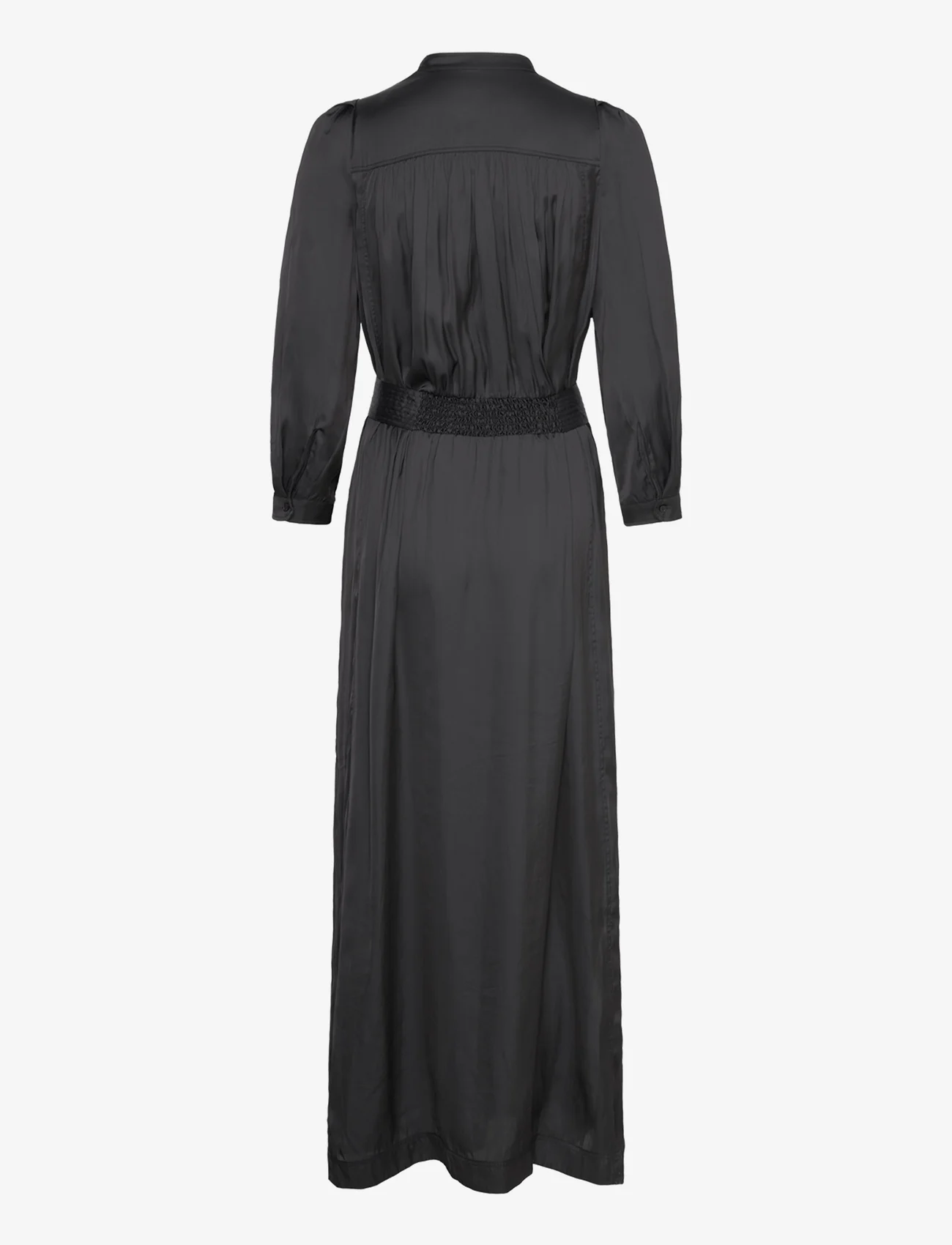 Zadig & Voltaire - RITCHIL SATIN - marškinių tipo suknelės - noir - 1