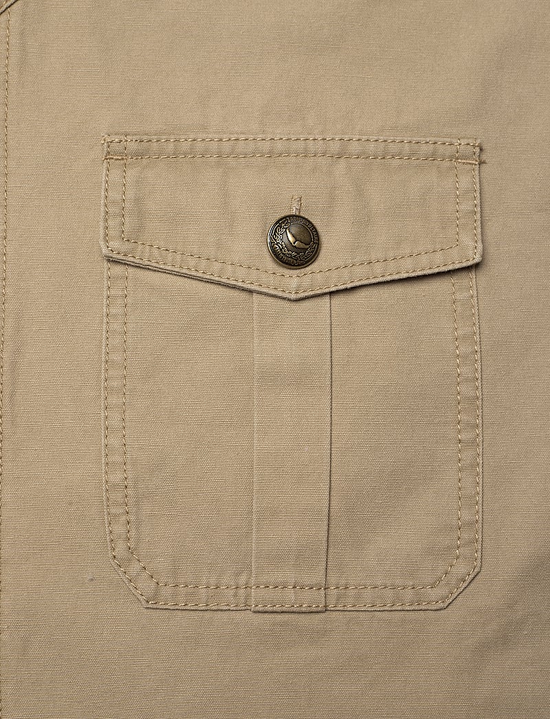 Zadig & Voltaire - RECORD COTON LAVE - skjortekjoler - latte - 3