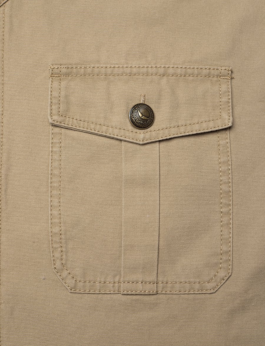 Zadig & Voltaire - RECORD COTON LAVE - hemdkleider - latte - 3